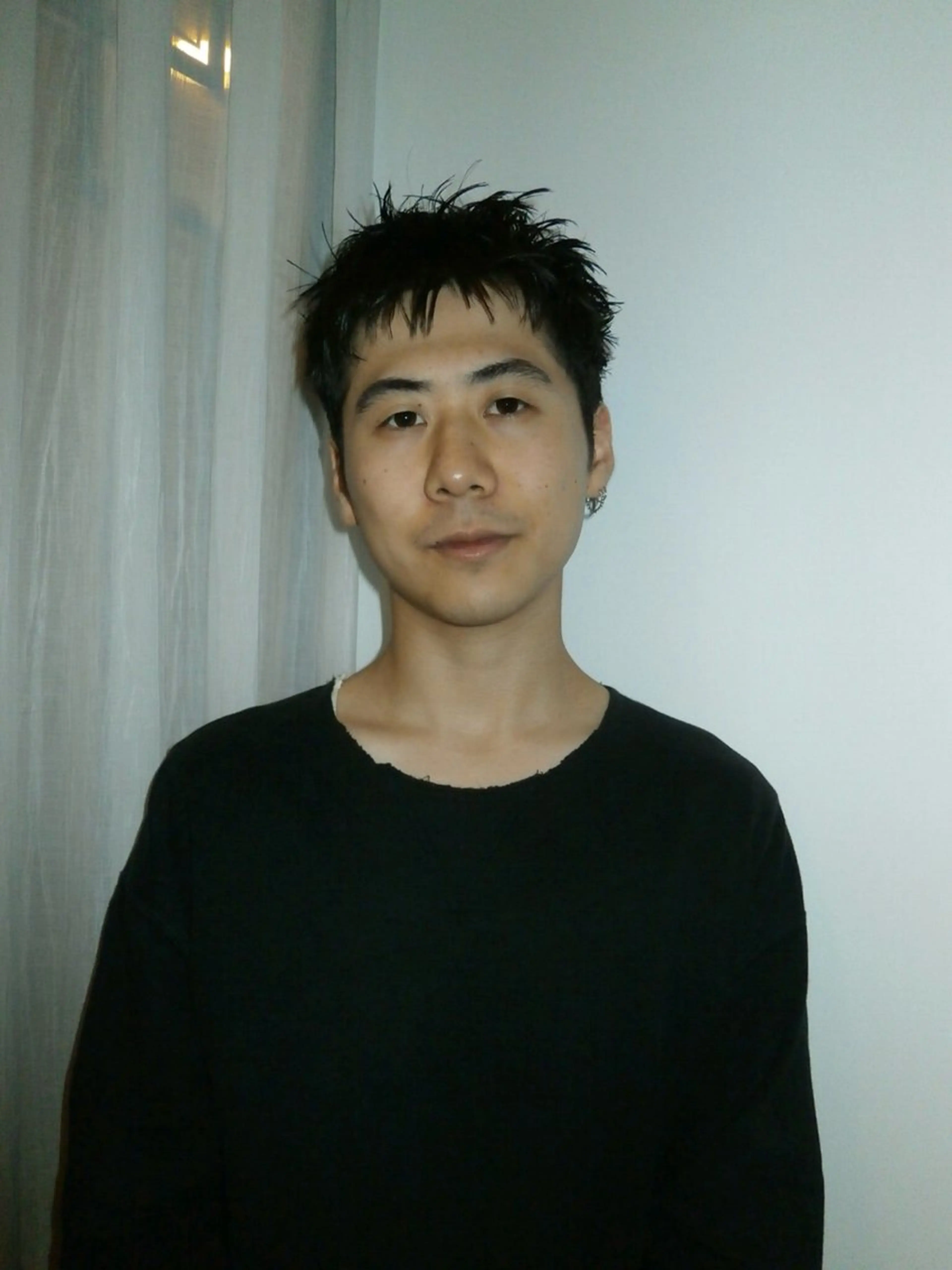 メンズ スパイキーショート 宮前 芽衣のヘアスタイル