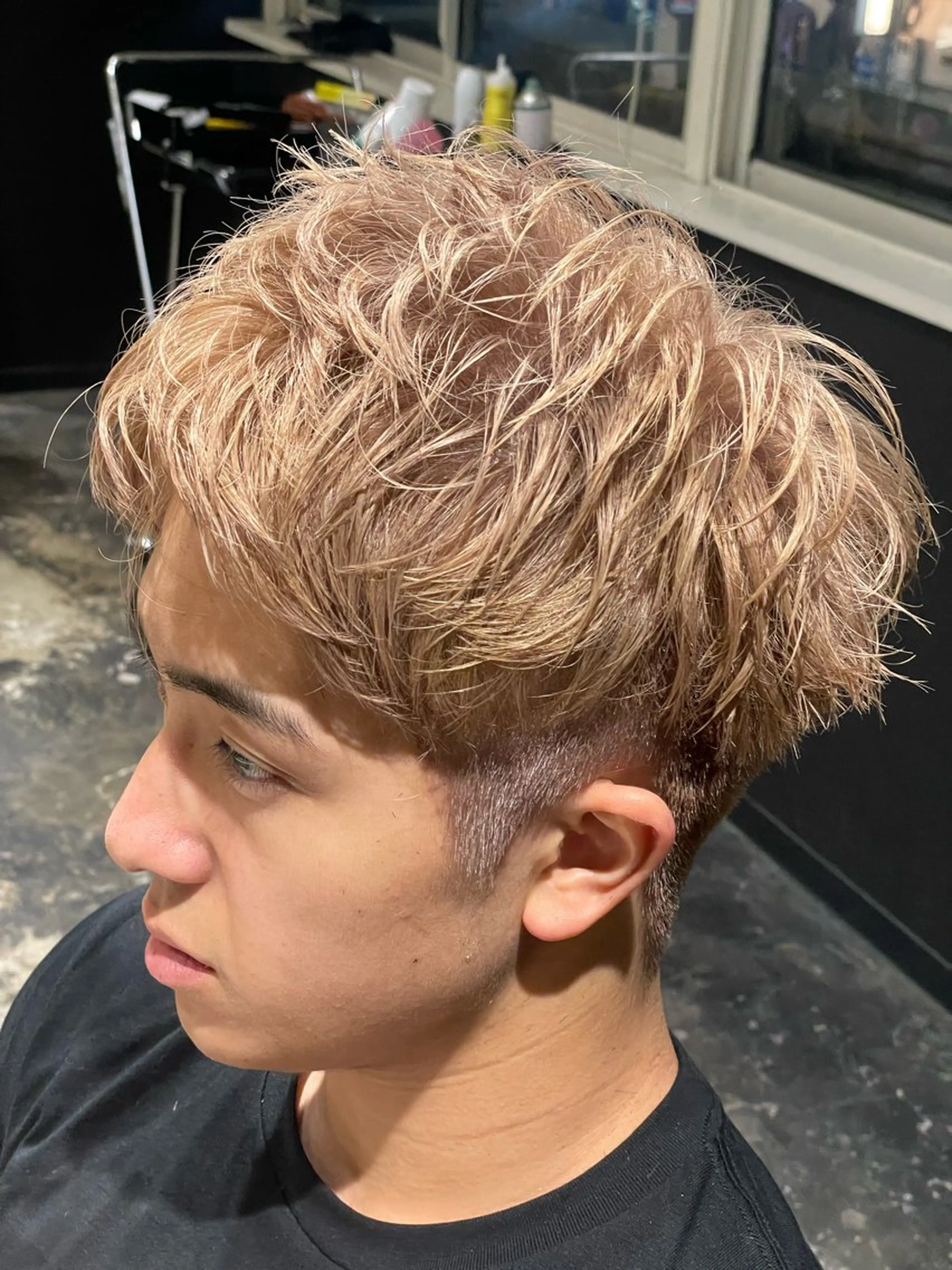 カラー メンズ カット ヘアカラー 💈メンズ職人 ルキト💈のヘアスタイル