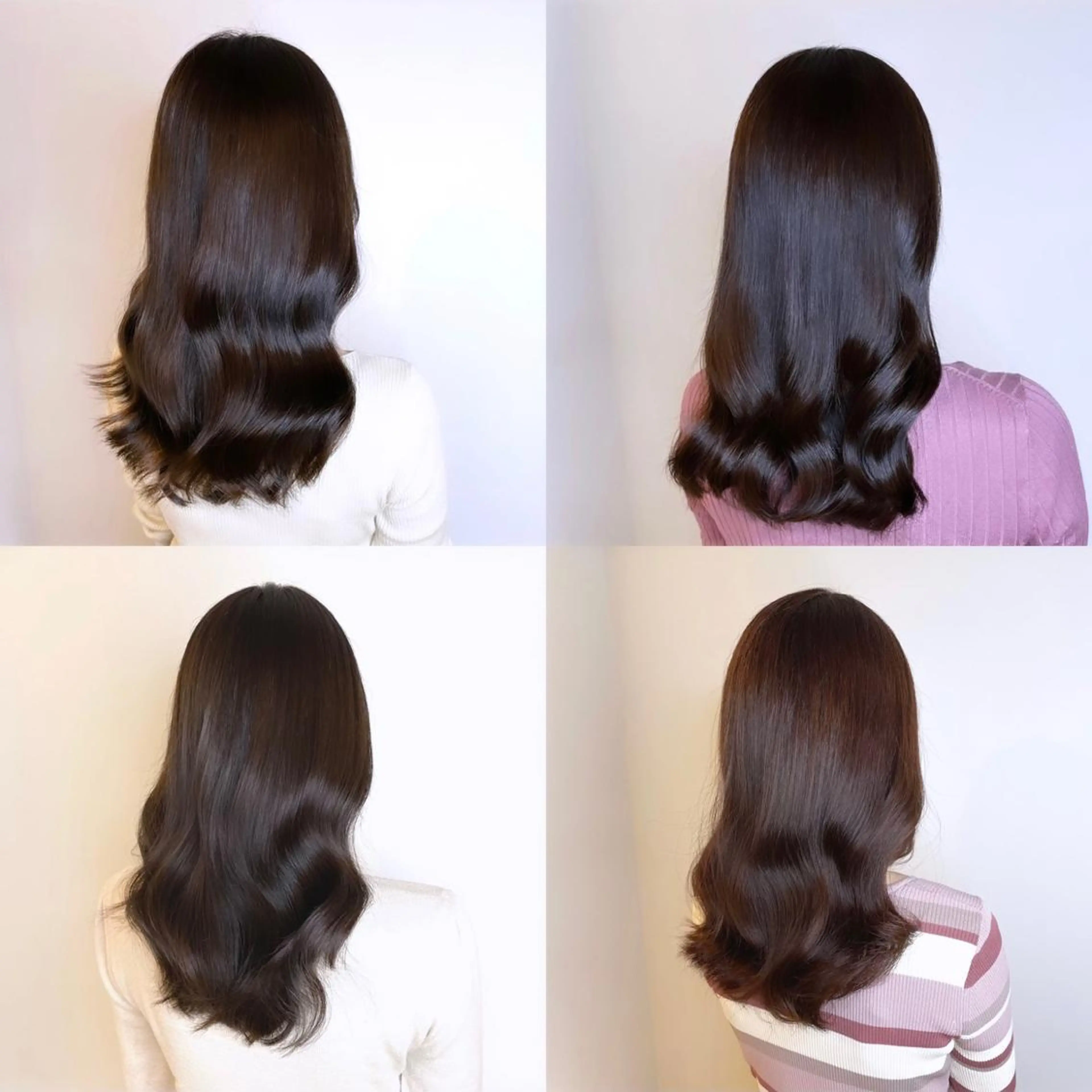 セミロング カラー シンカ 表参道のヘアスタイル