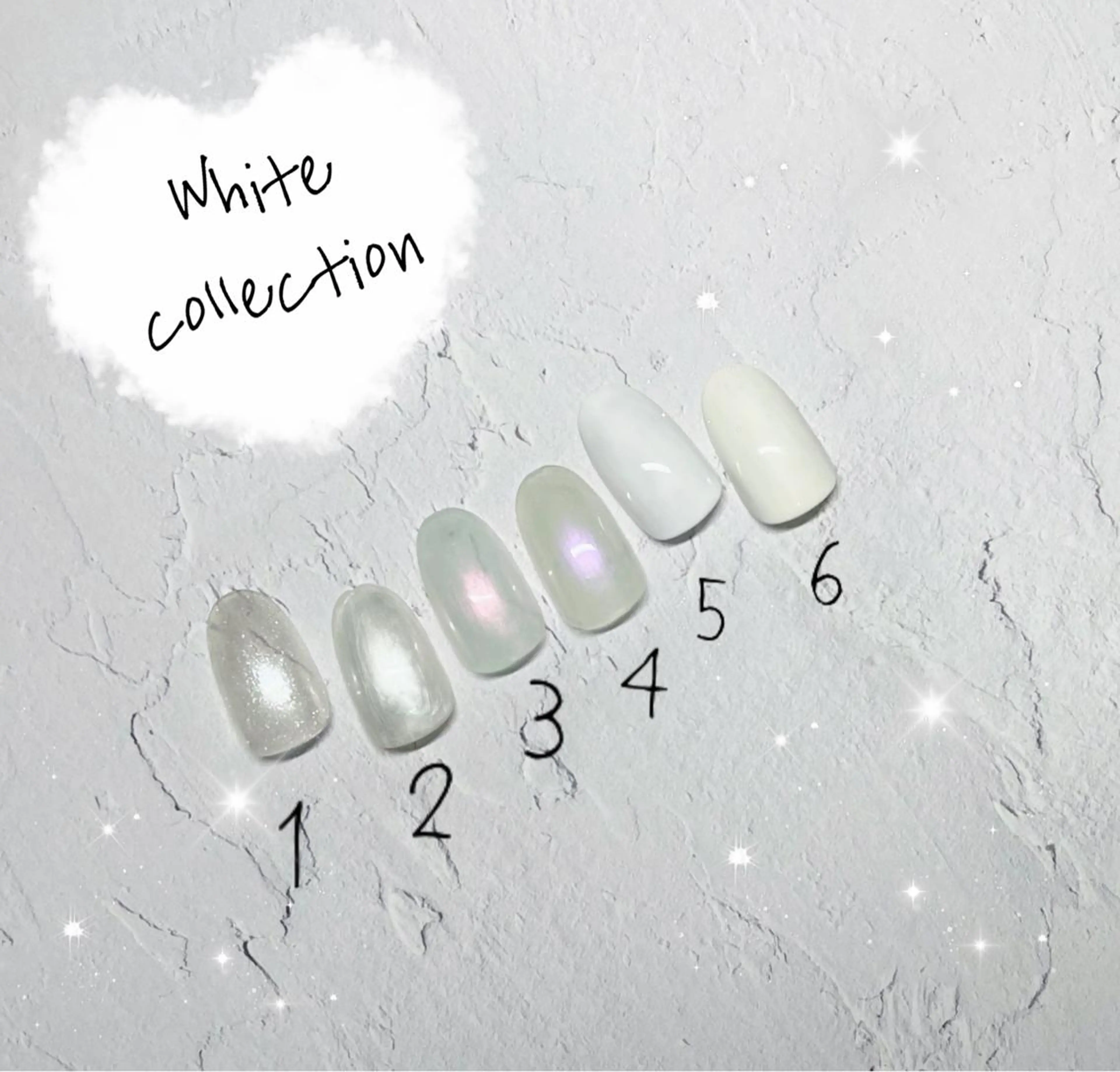 ネイル ホワイト mina Nailのネイルデザイン