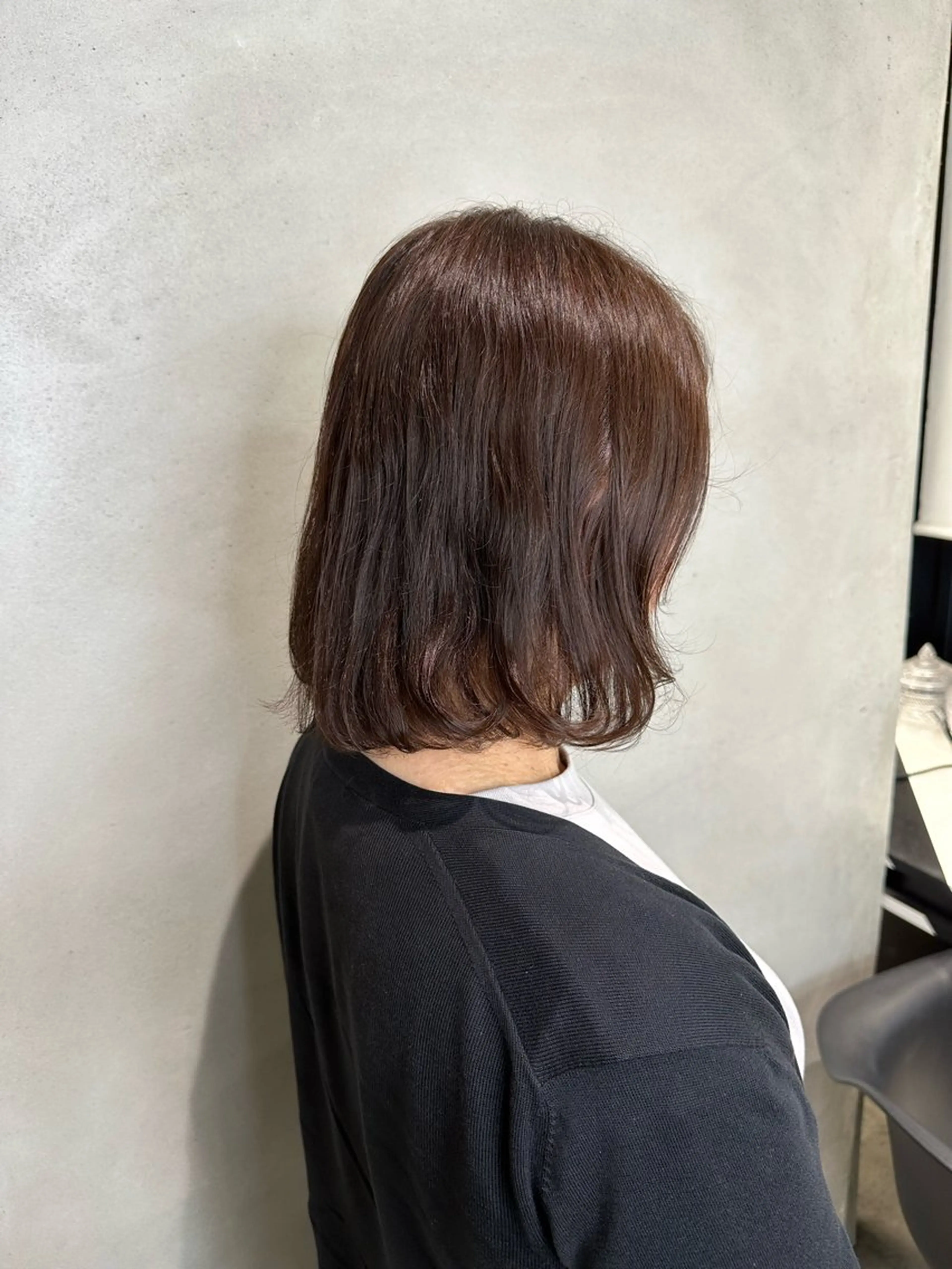 カラー 艶暖色/ベージュ SAKI💜のヘアスタイル