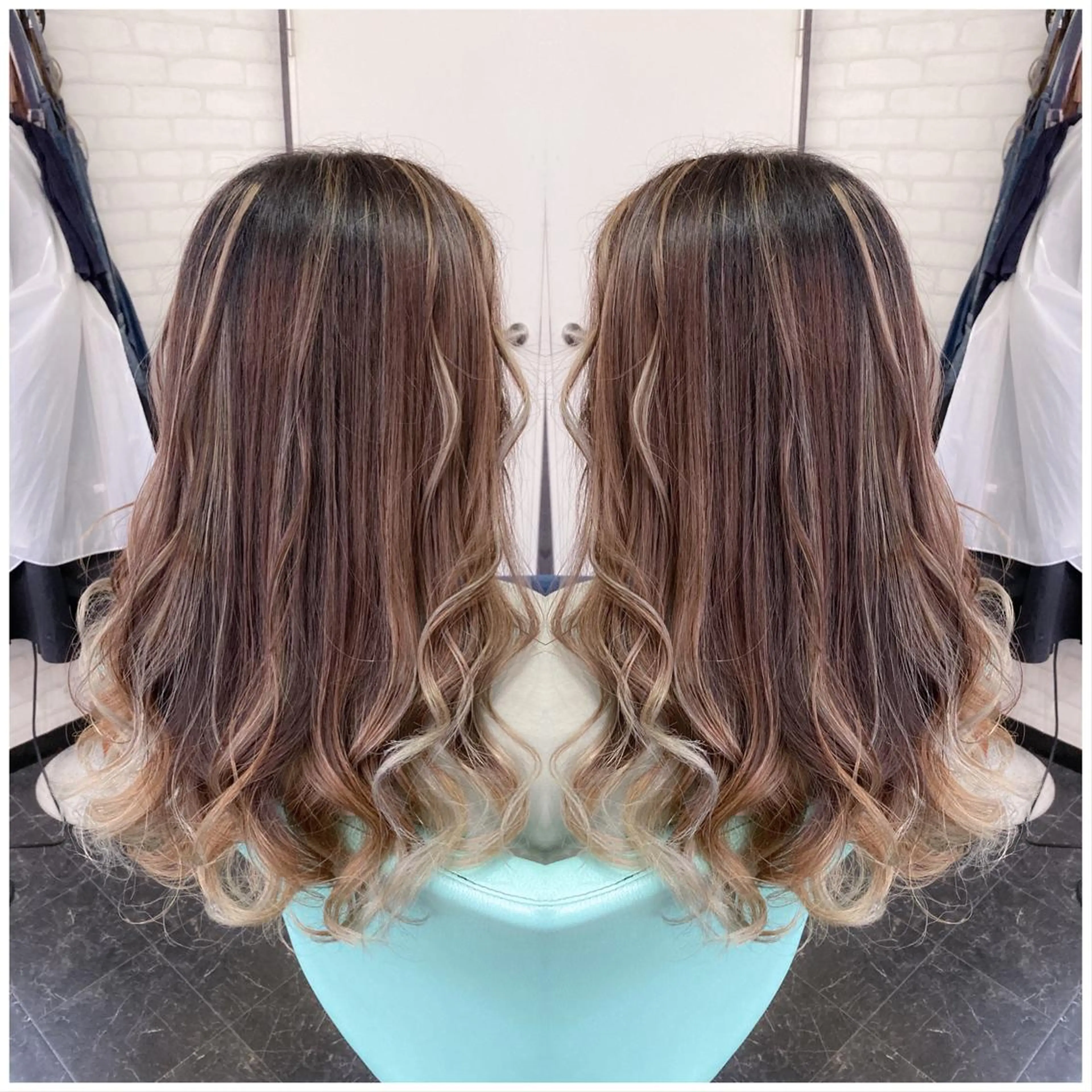 ロング カラー ヘアアレンジ Kimura Shinyaのヘアスタイル