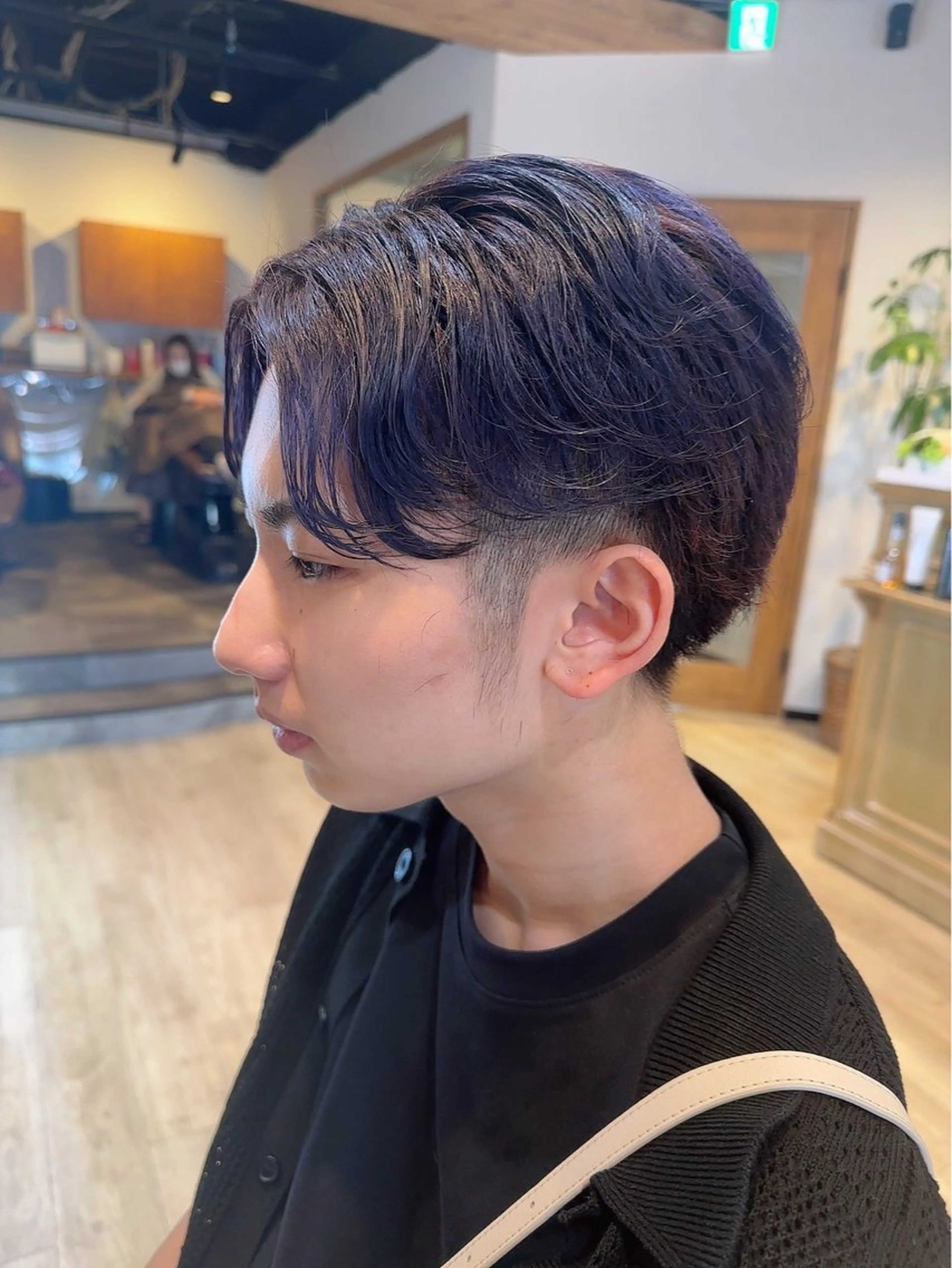 カラー メンズ 髪質改善&ストレート ✂︎鈴木青樹のヘアスタイル