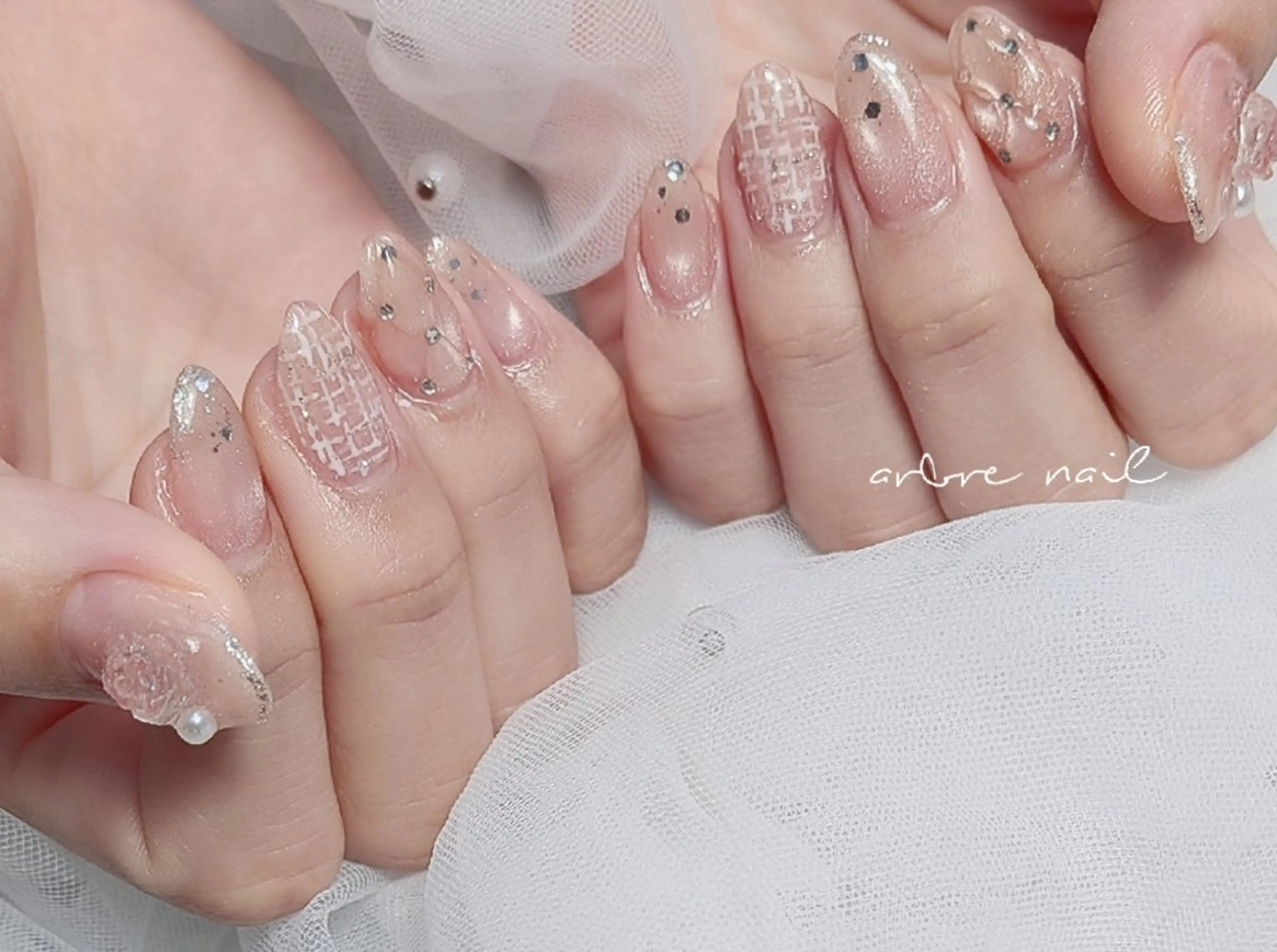 ネイル *arbre nail*.アーブルネイル所属・✯.。 arbre nail 。✯.のネイルデザイン