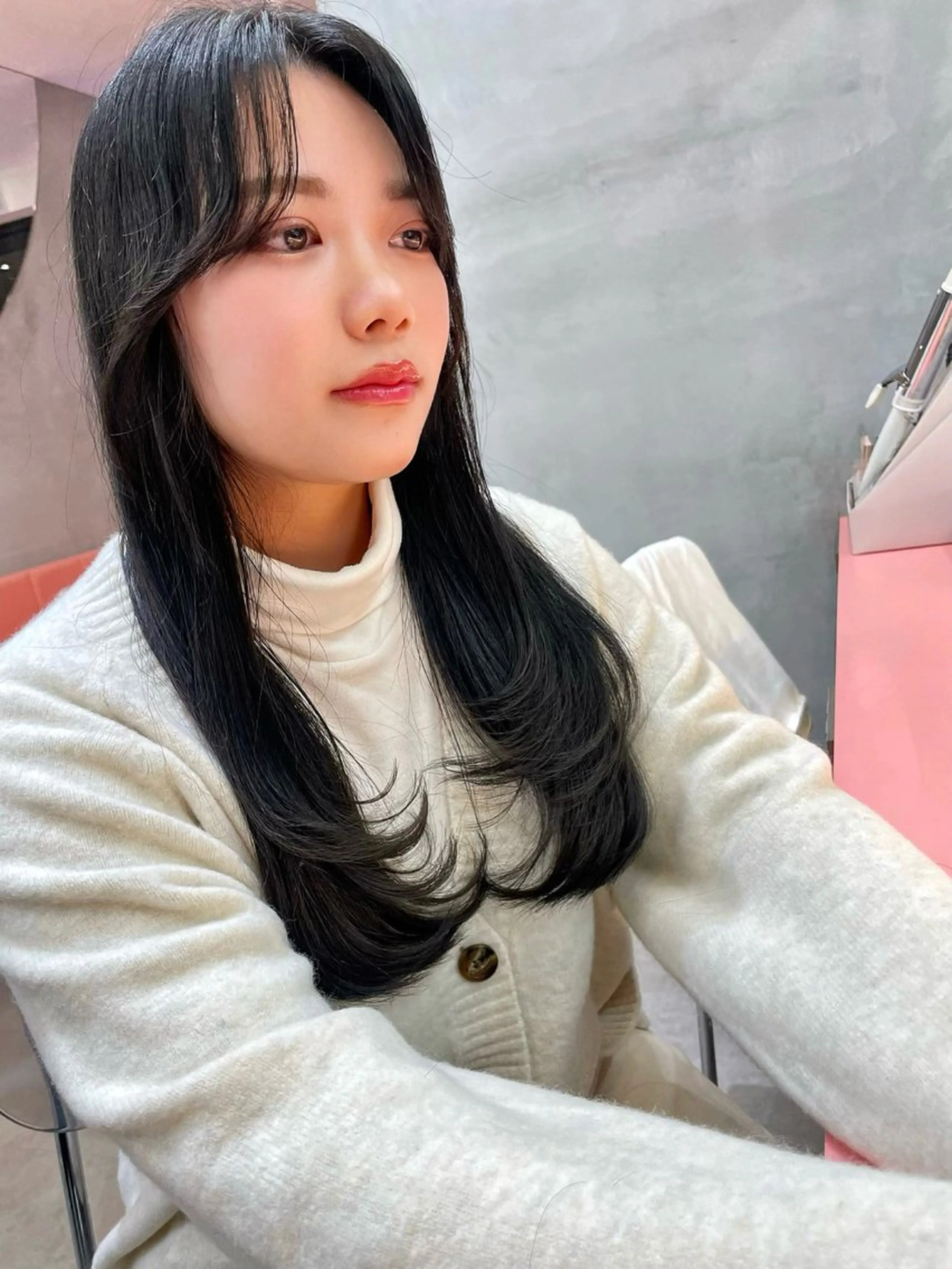 セミロング Misaki /ボブ/縮毛矯正のヘアスタイル