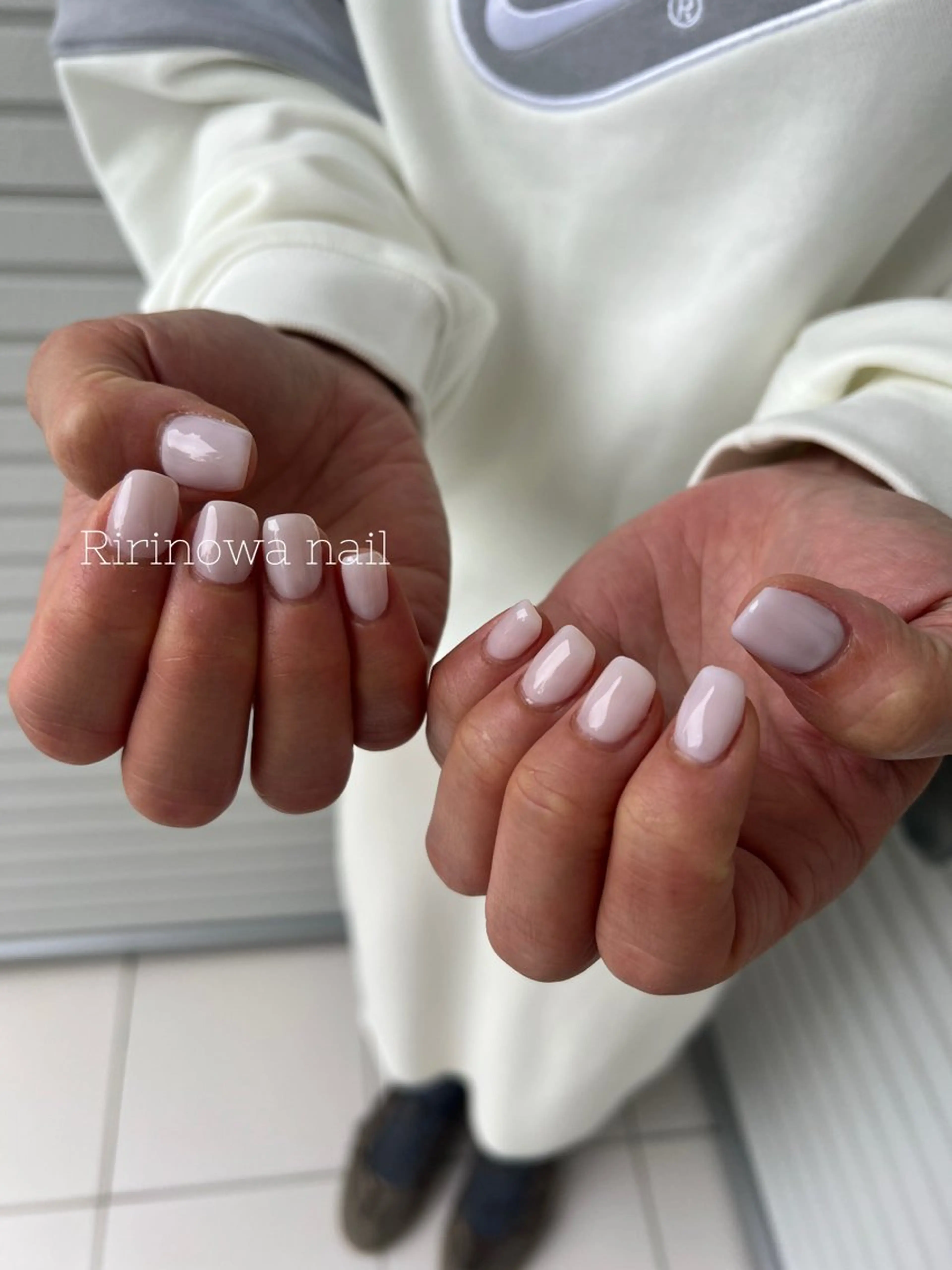 ネイル ニュアンスネイル ワンカラーネイル ri.nail 12のネイルデザイン