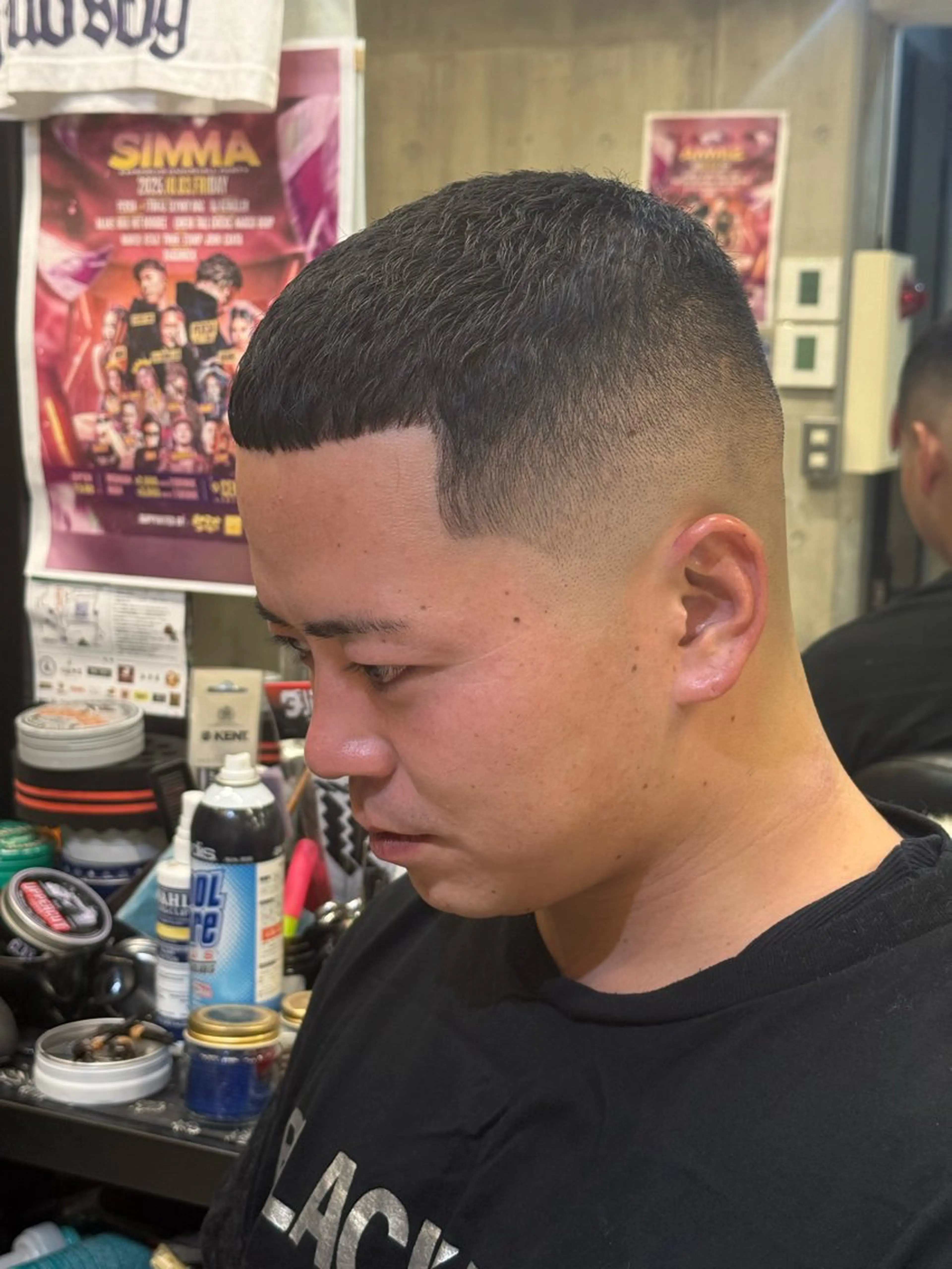 ショート メンズ カット ヘッドスパ BINGO HAIR WORKS 【ビンゴヘアワークス】所属・🎱メンズフェード 特化HYOGA🎱のヘアスタイル