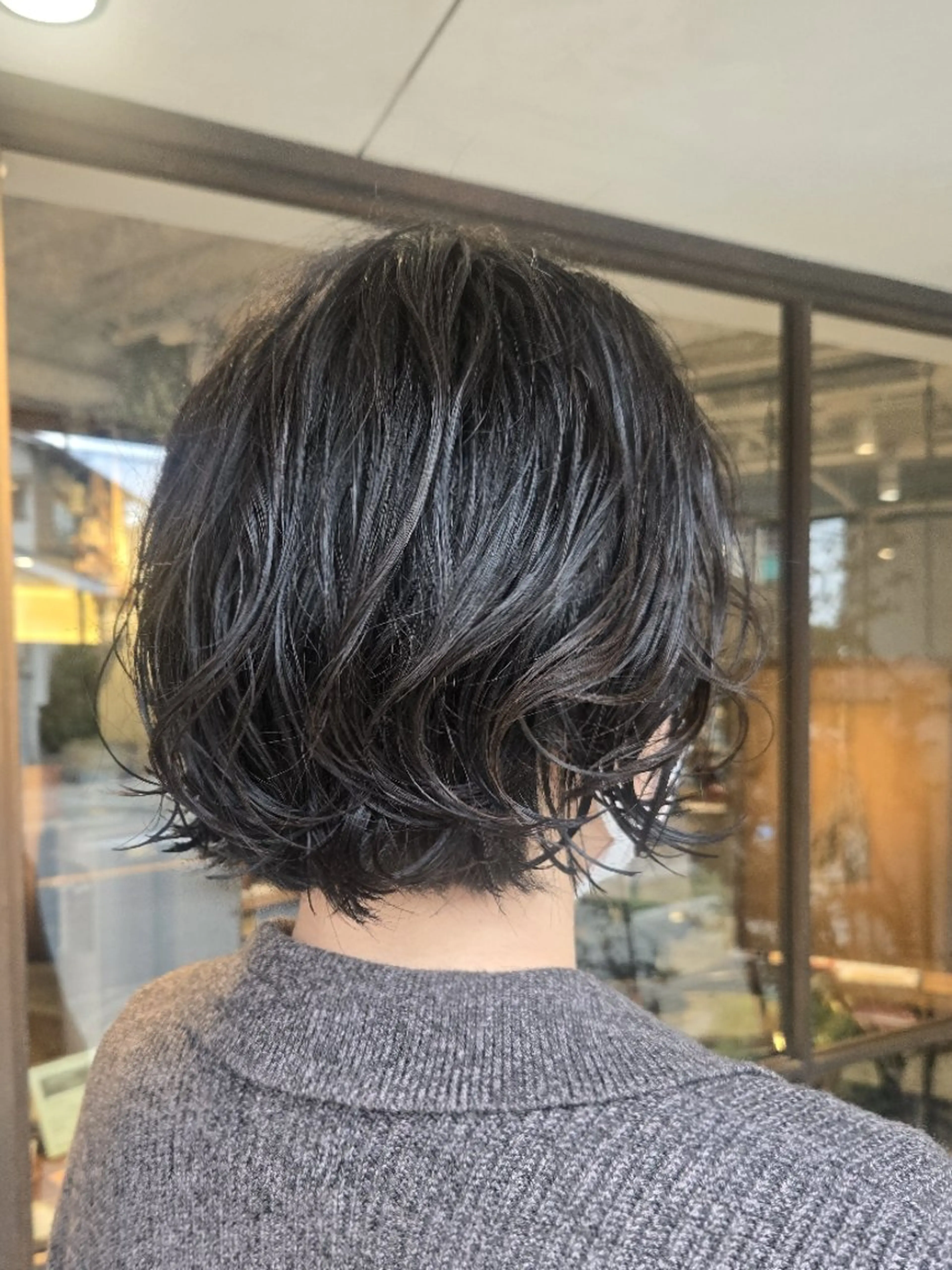 ショート パーマ カット パーマ 韓国好き🇰🇷 美容師MIKUのヘアスタイル
