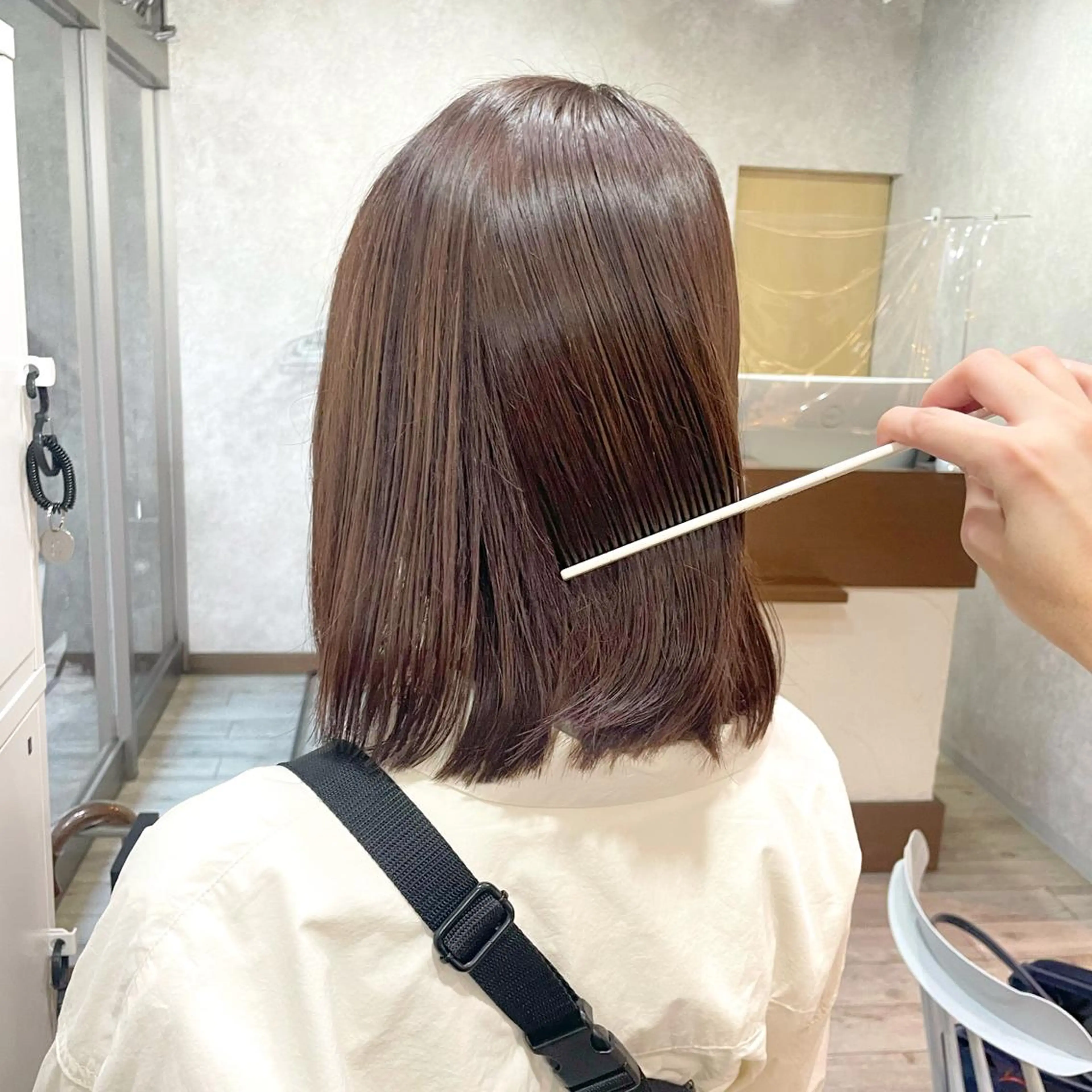 ミディアム ラベンダーベージュ 🫧ヒシダアキ taboo.i🫧のヘアスタイル