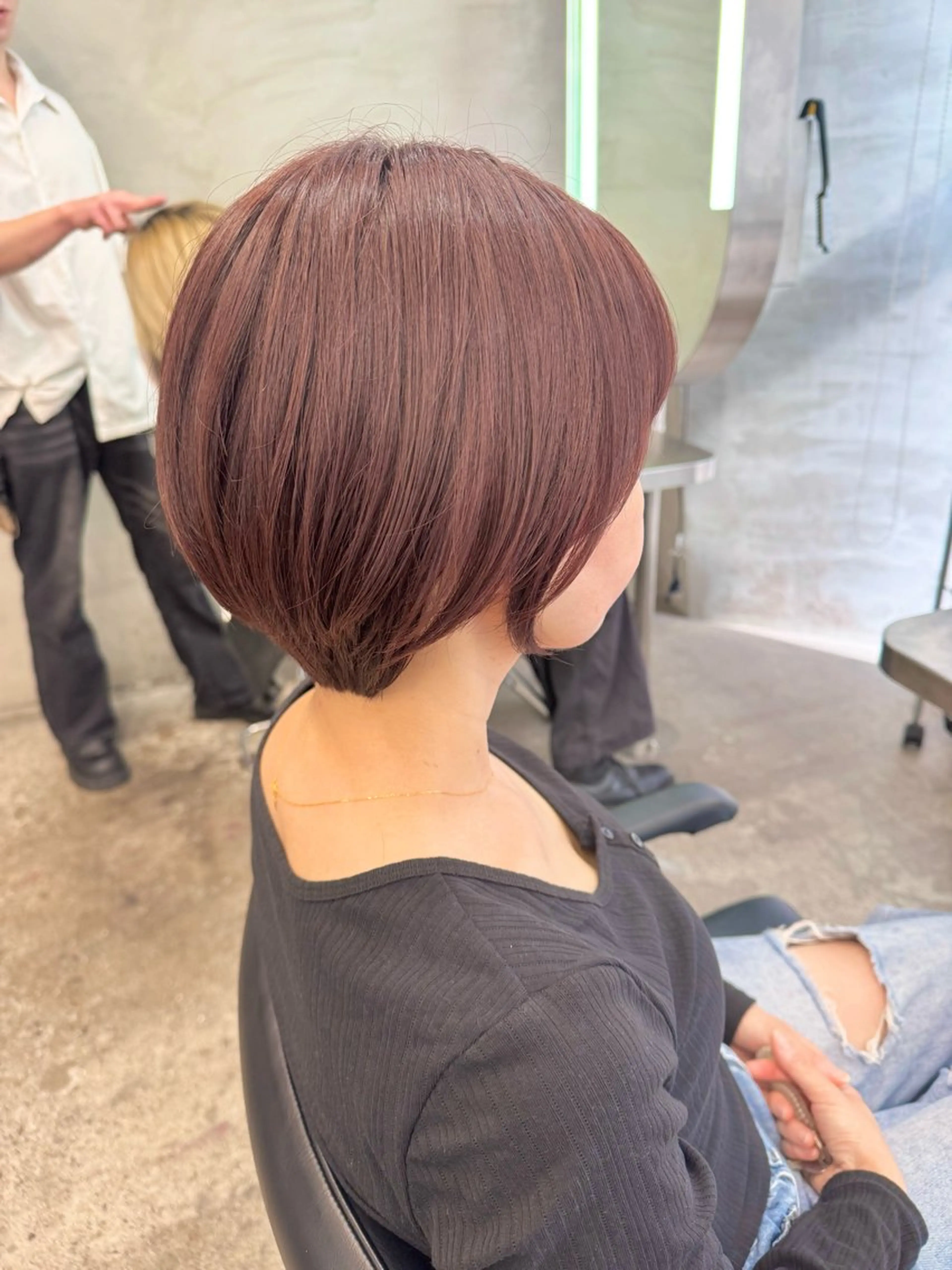 【2回目以降もこの価格】カット+ケアカラー+クイックTr+コテ巻き付きの写真