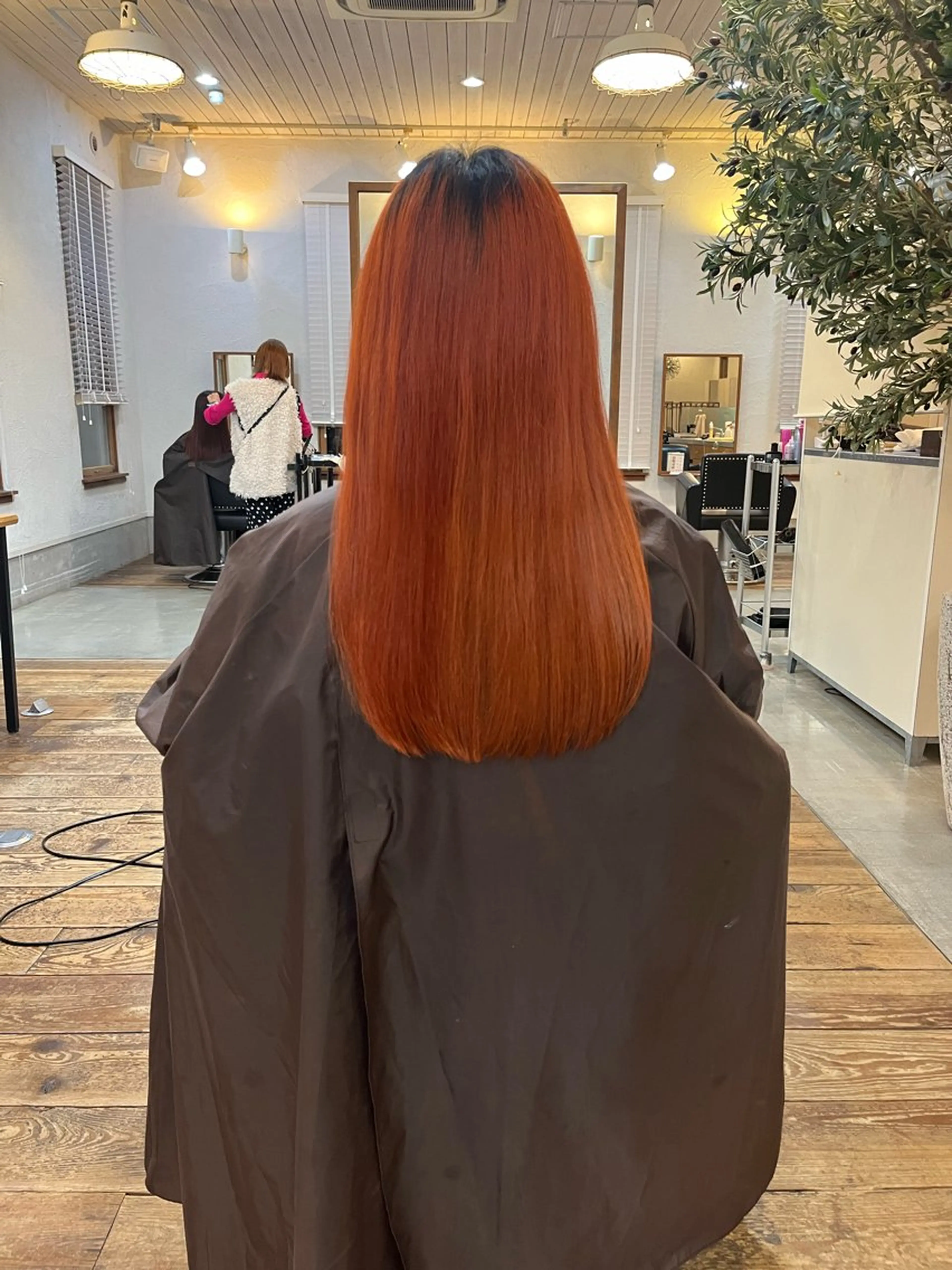 ロング ヘアカラー DOLL モデル募集アカウントのヘアスタイル