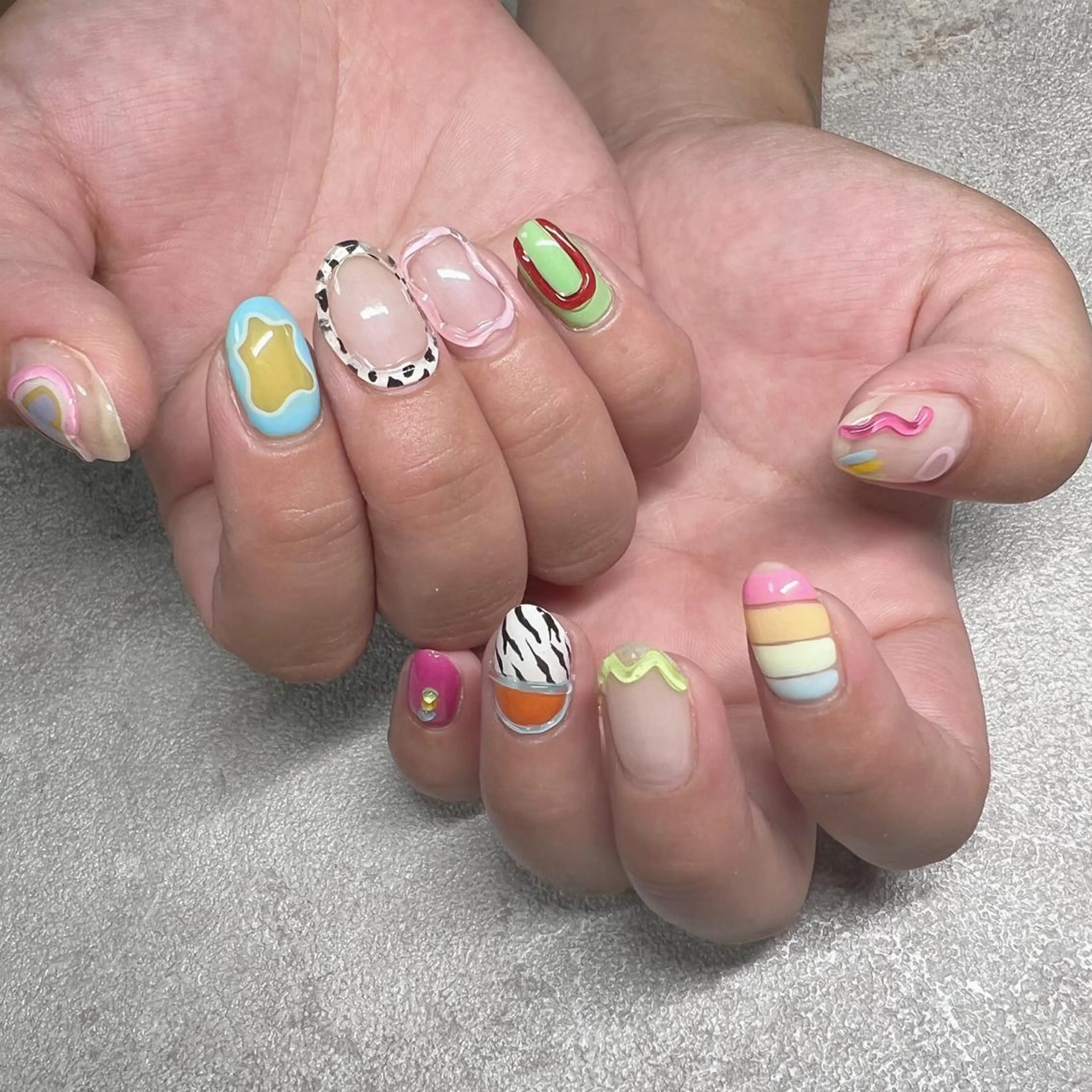 ネイル ハンドネイル 川端 京香のネイルデザイン