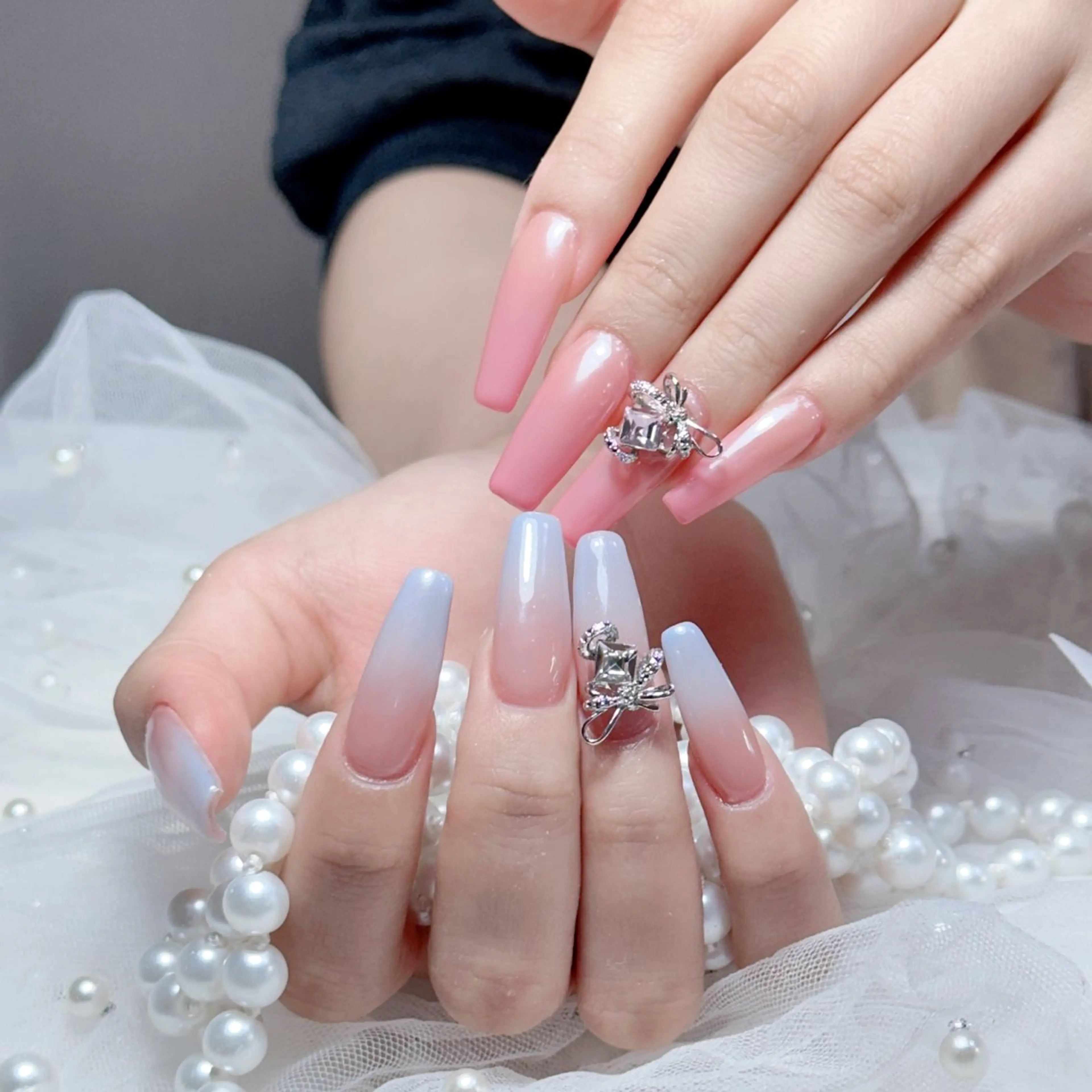 ネイル M🌷nail 長さだし専門店のネイルデザイン