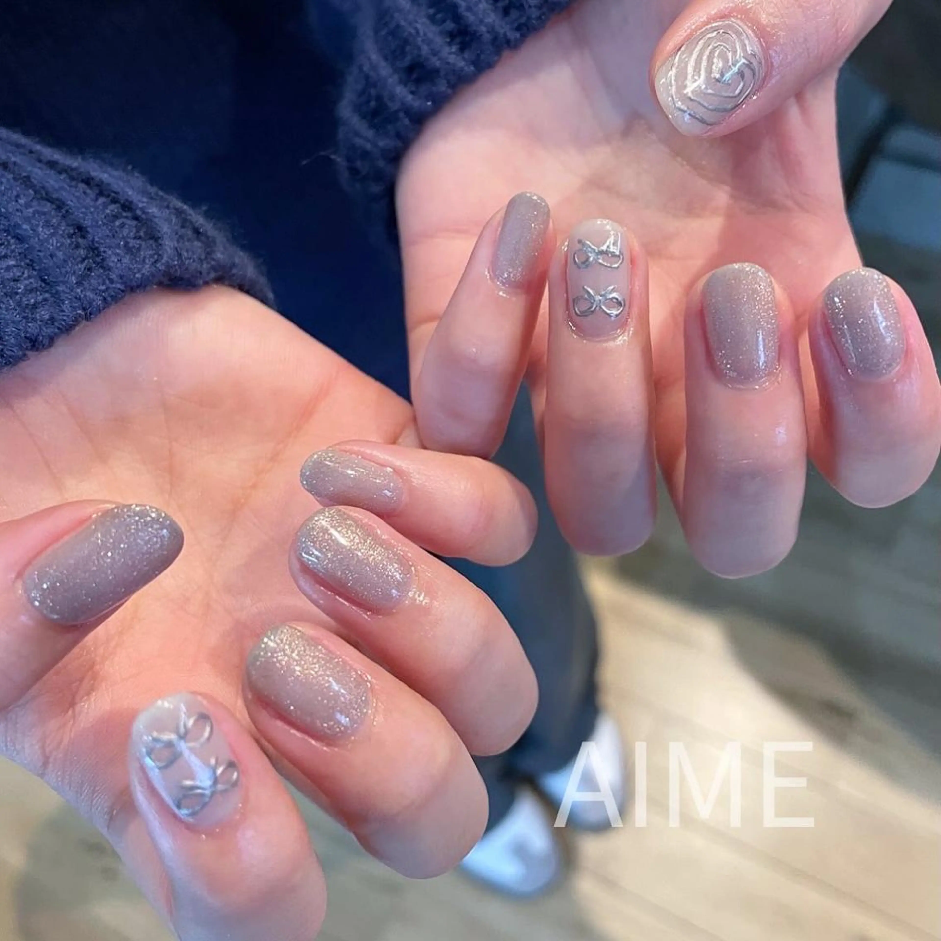 ネイル ハンドネイル AIME （momo）のネイルデザイン