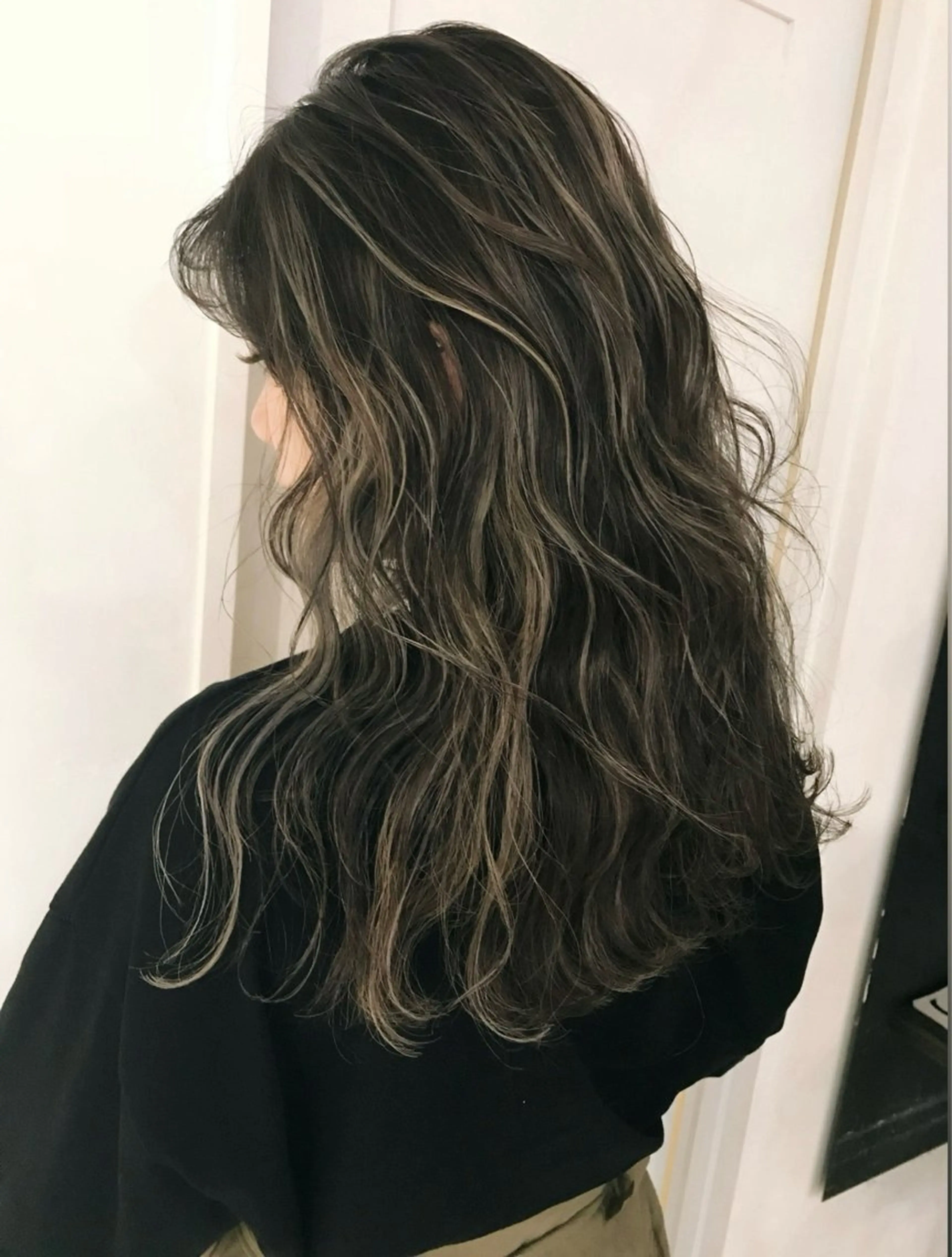 セミロング カラー ヘアカラー トリートメント ヘアセット グレージュ/ベージュ /経堂/sana🌱のヘアスタイル