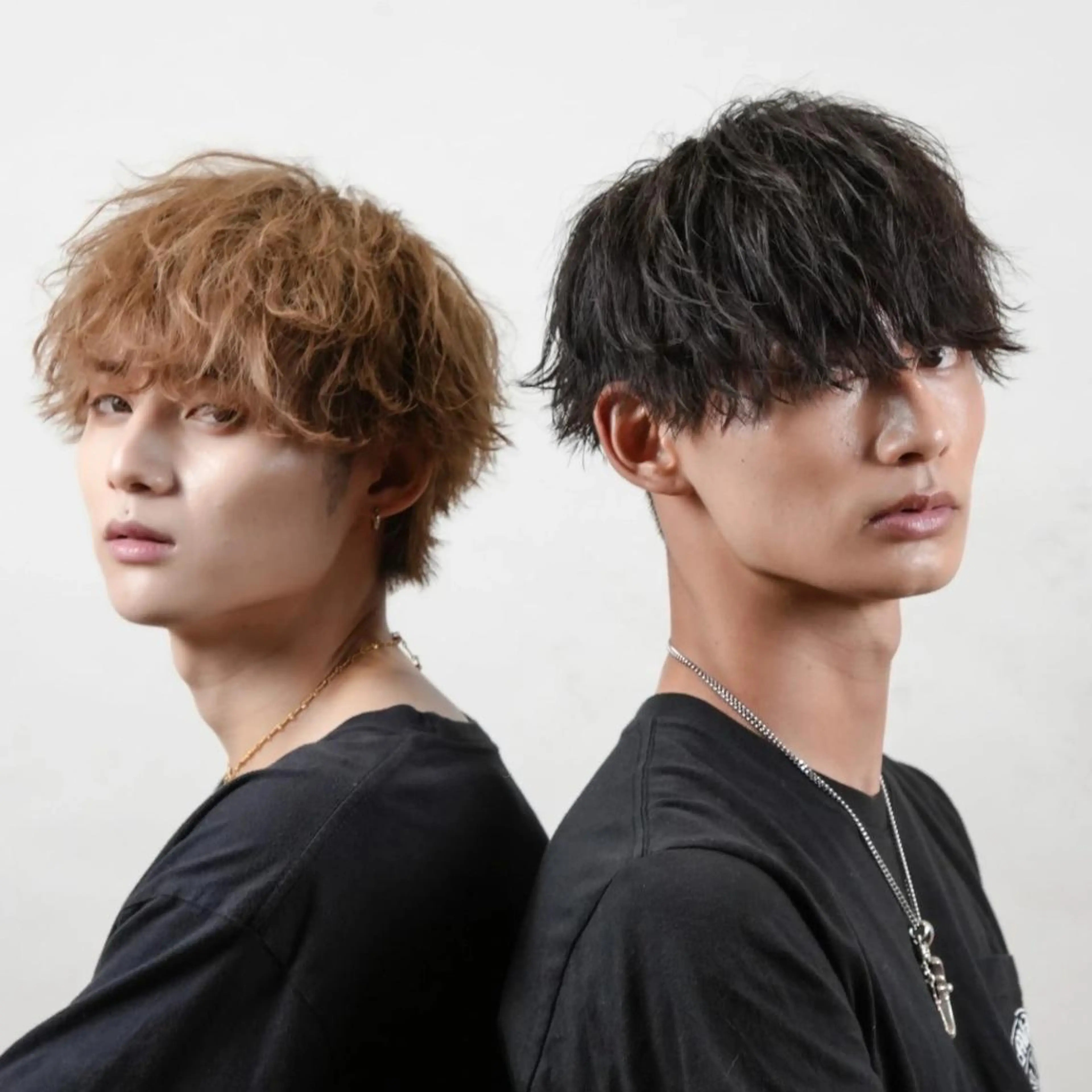 ショート メンズ カラー パーマ 【店長】メンズ職人 短髪　ハイトーン🔥のヘアスタイル