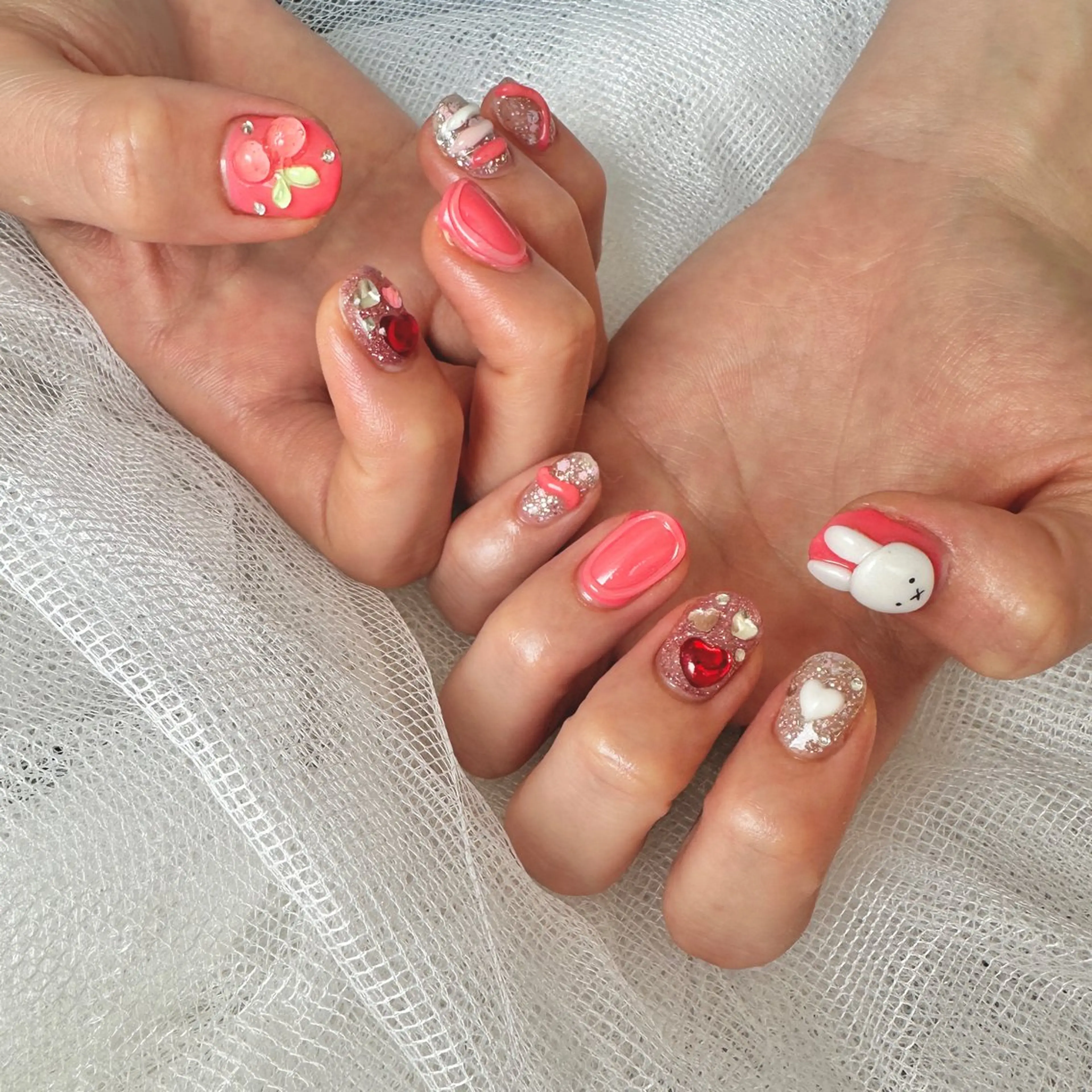 ネイル 夏ネイル ハンドネイル private. nailsalonのネイルデザイン