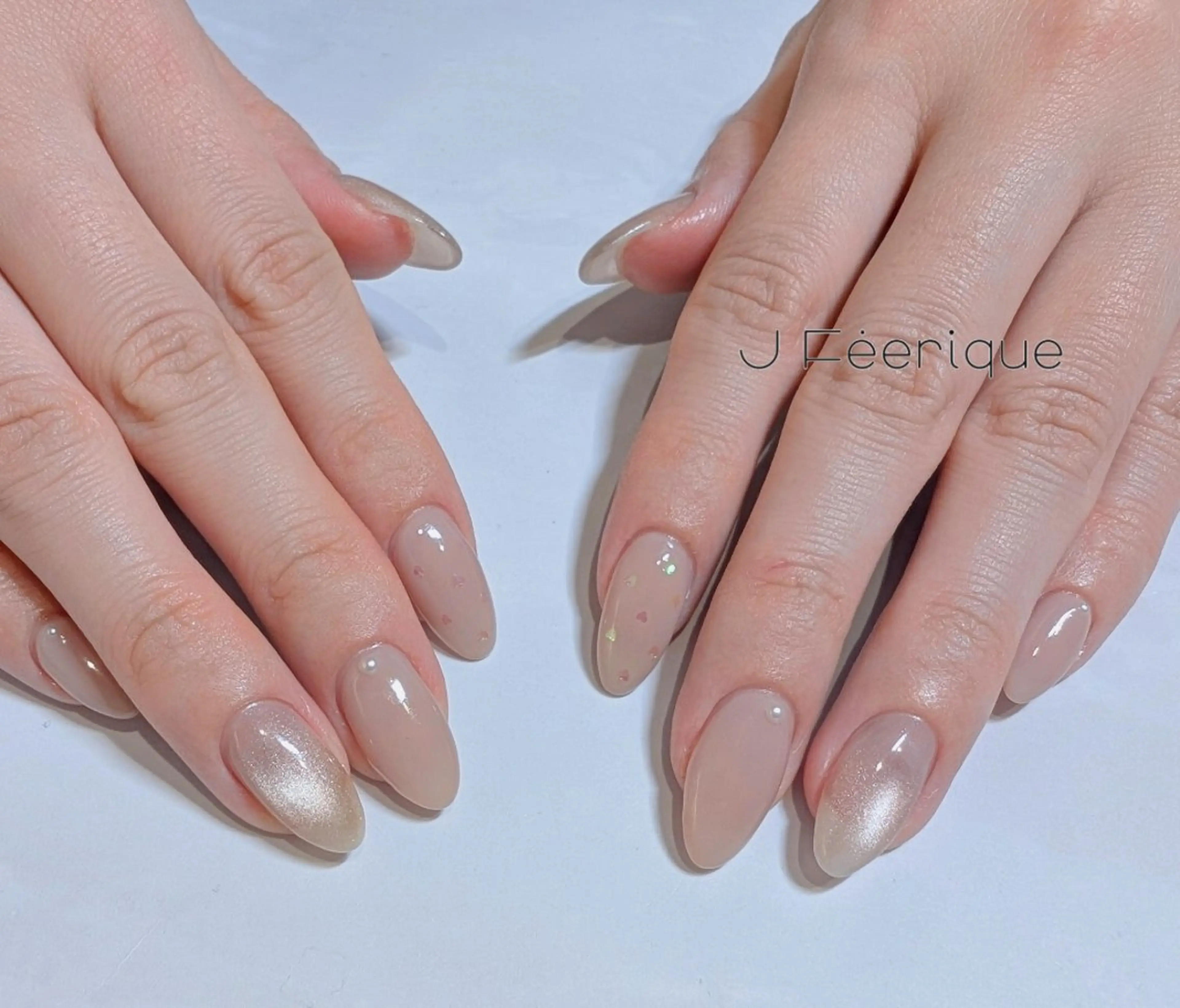 ネイル マグネットネイル ハンドネイル ハンドケア Eri 歴8年 / 南森町ネイル💅のネイルデザイン