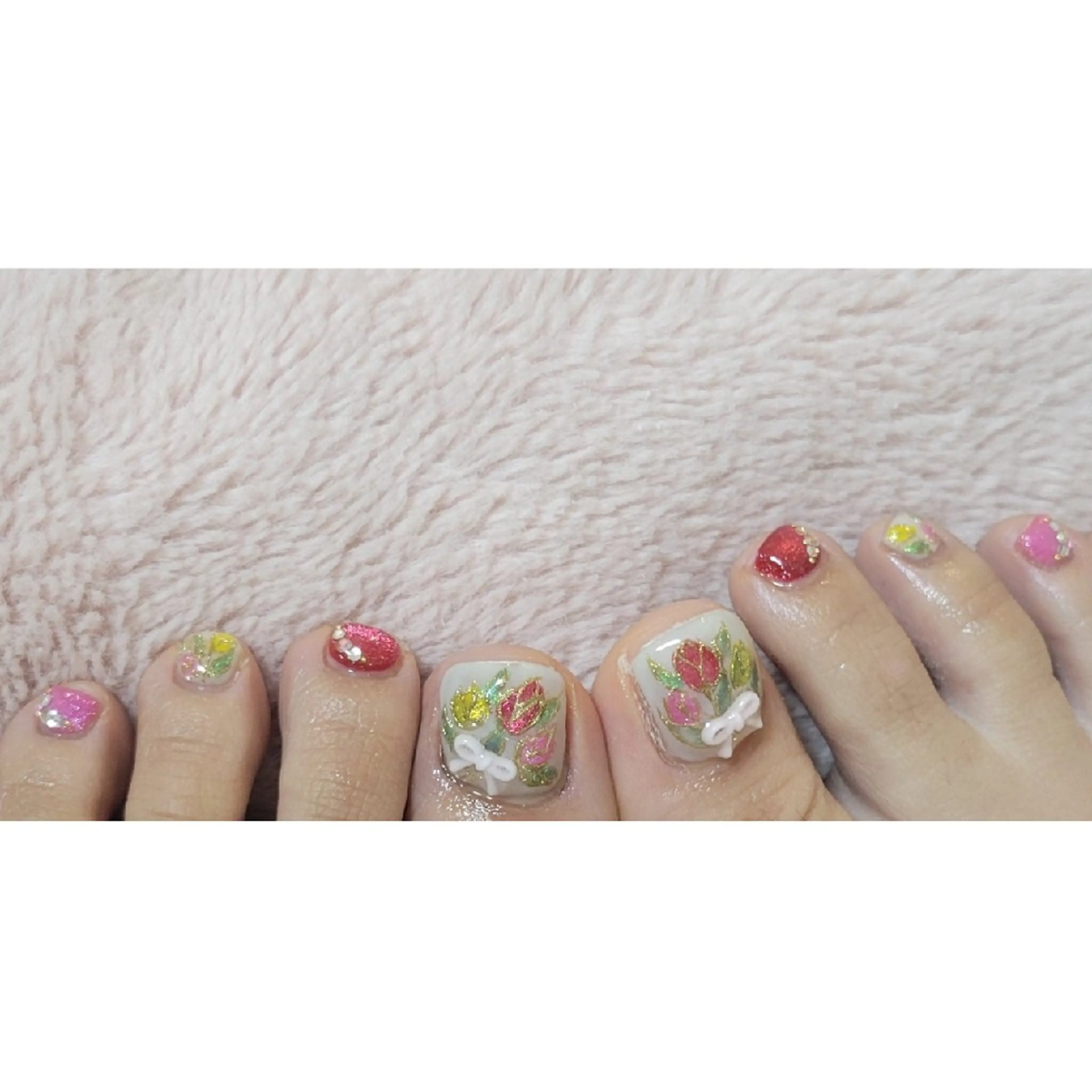 ネイル フットネイル ネイルサロンほっこり kanaのネイルデザイン