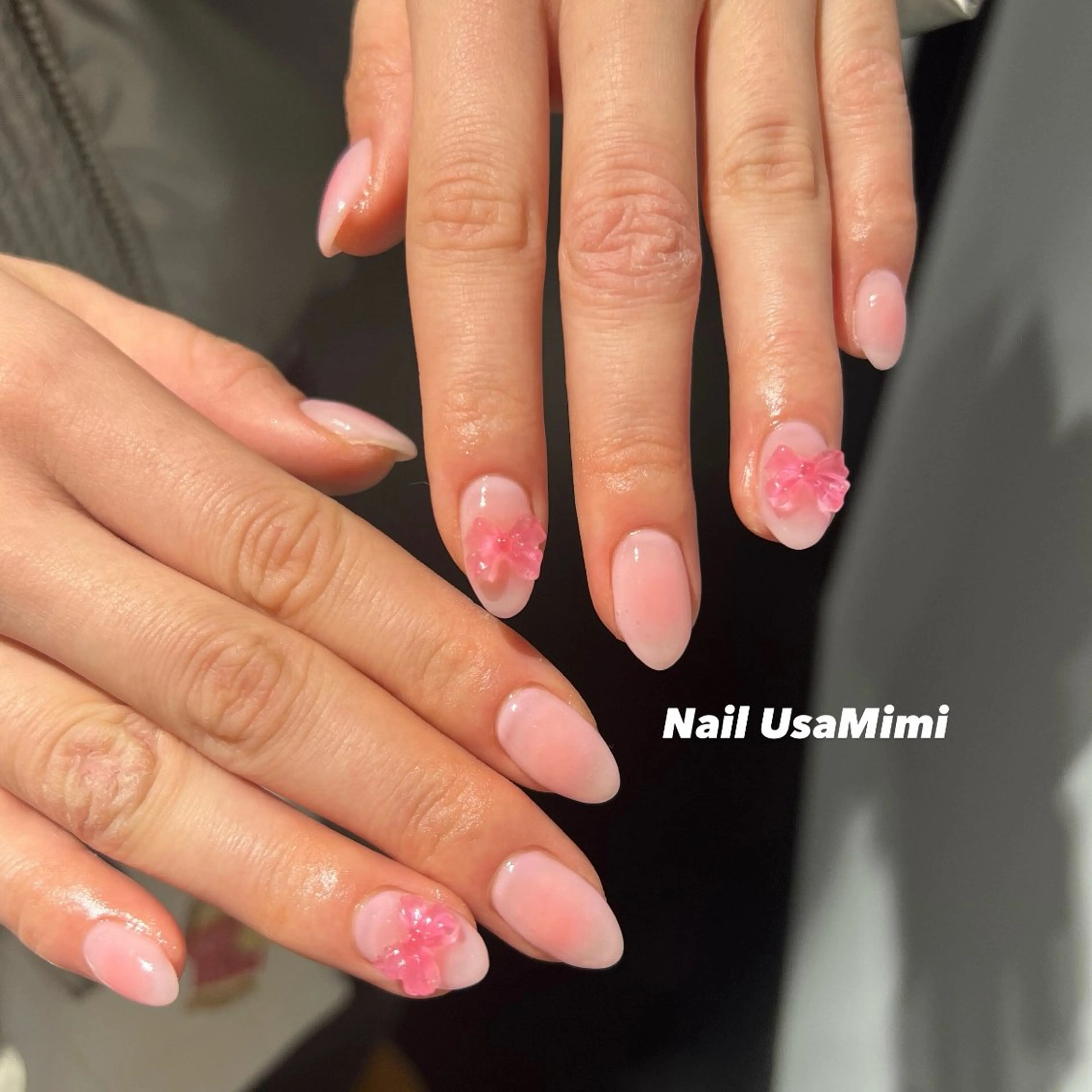 ネイル チークネイル ハンドネイル 本町NailUsa Mimi RIKOのネイルデザイン