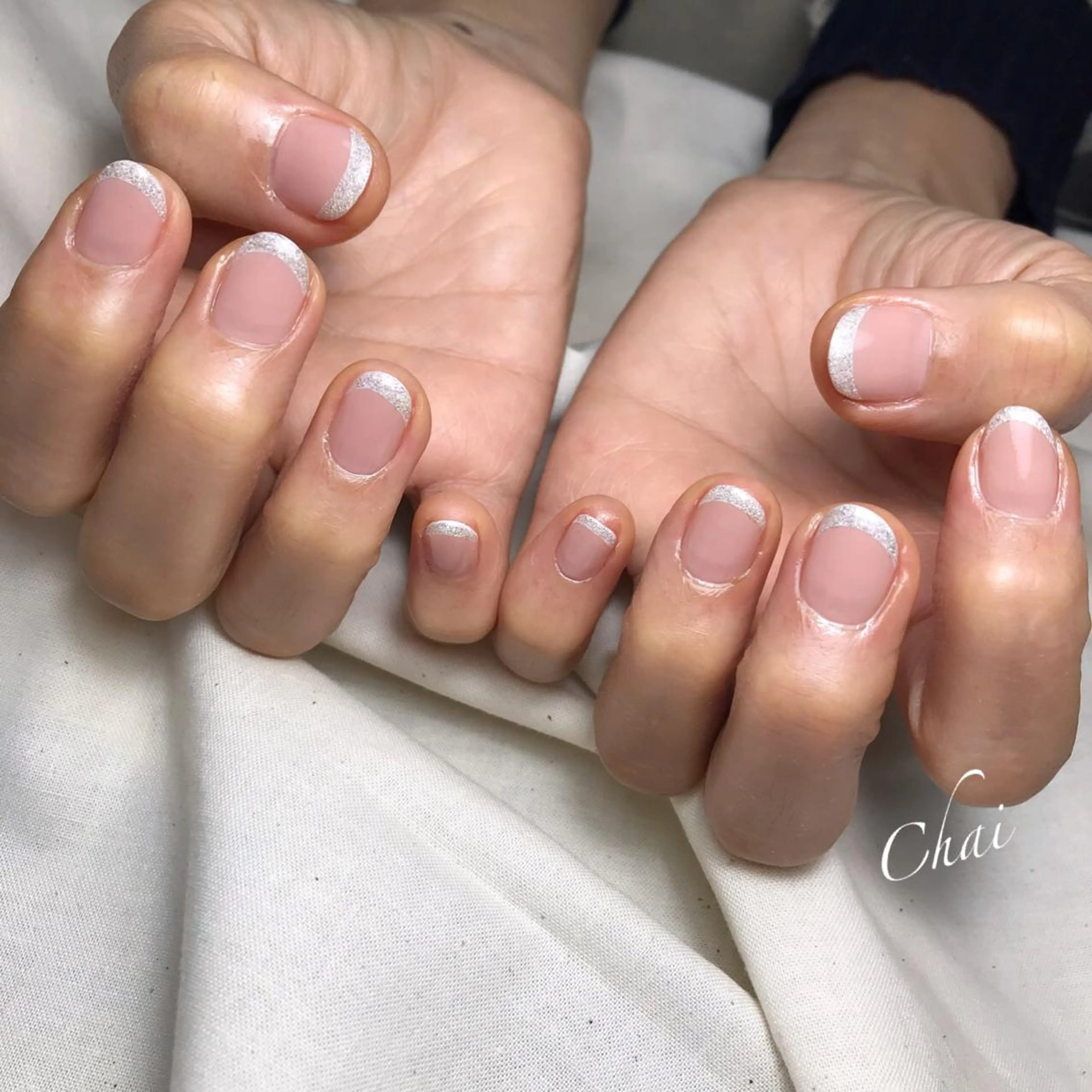 ネイル ラメ(グリッター) ハンドネイル 💅chainail _aiのネイルデザイン