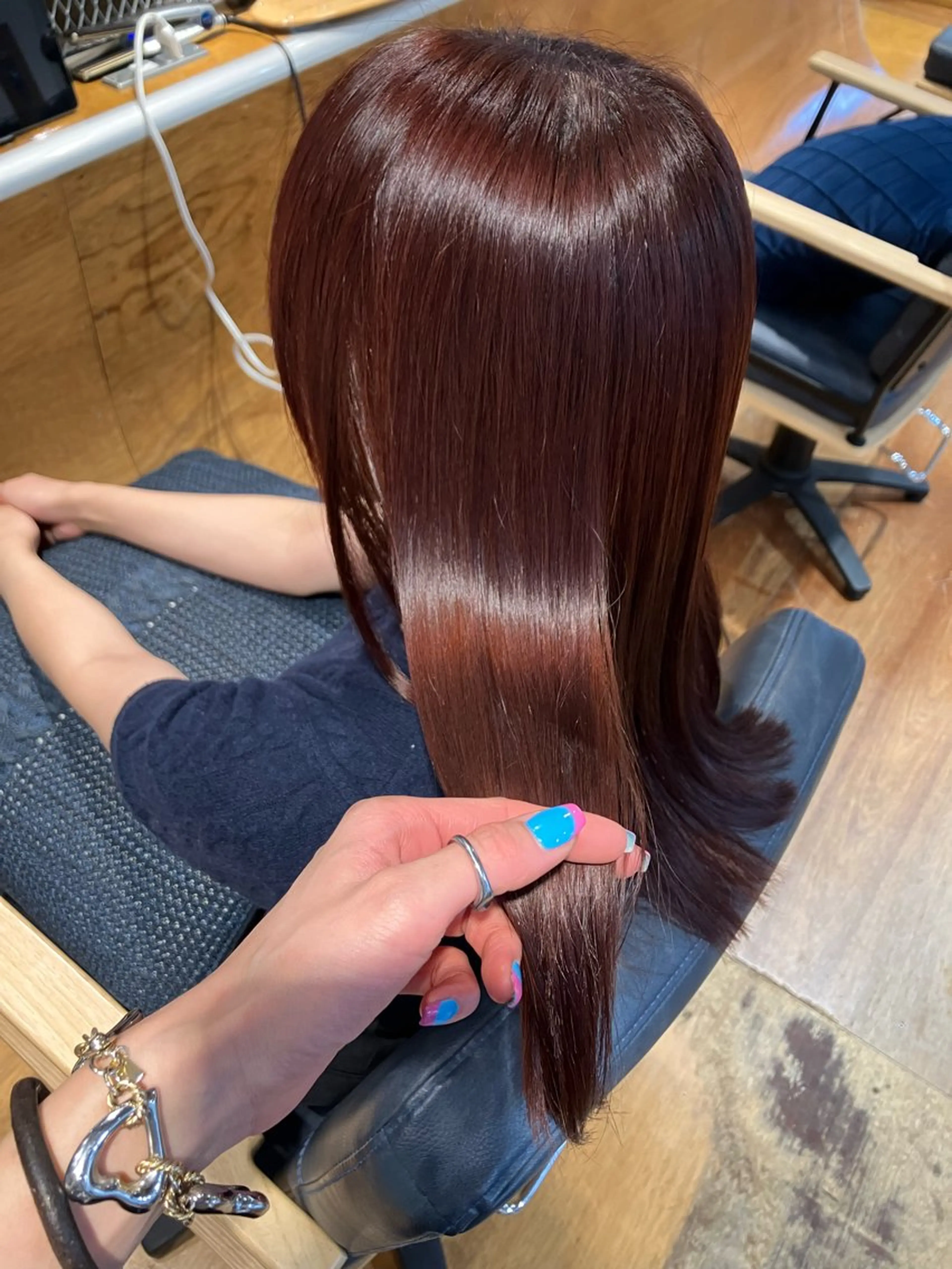 カット+カラー+超音波トリートメント9500円の写真