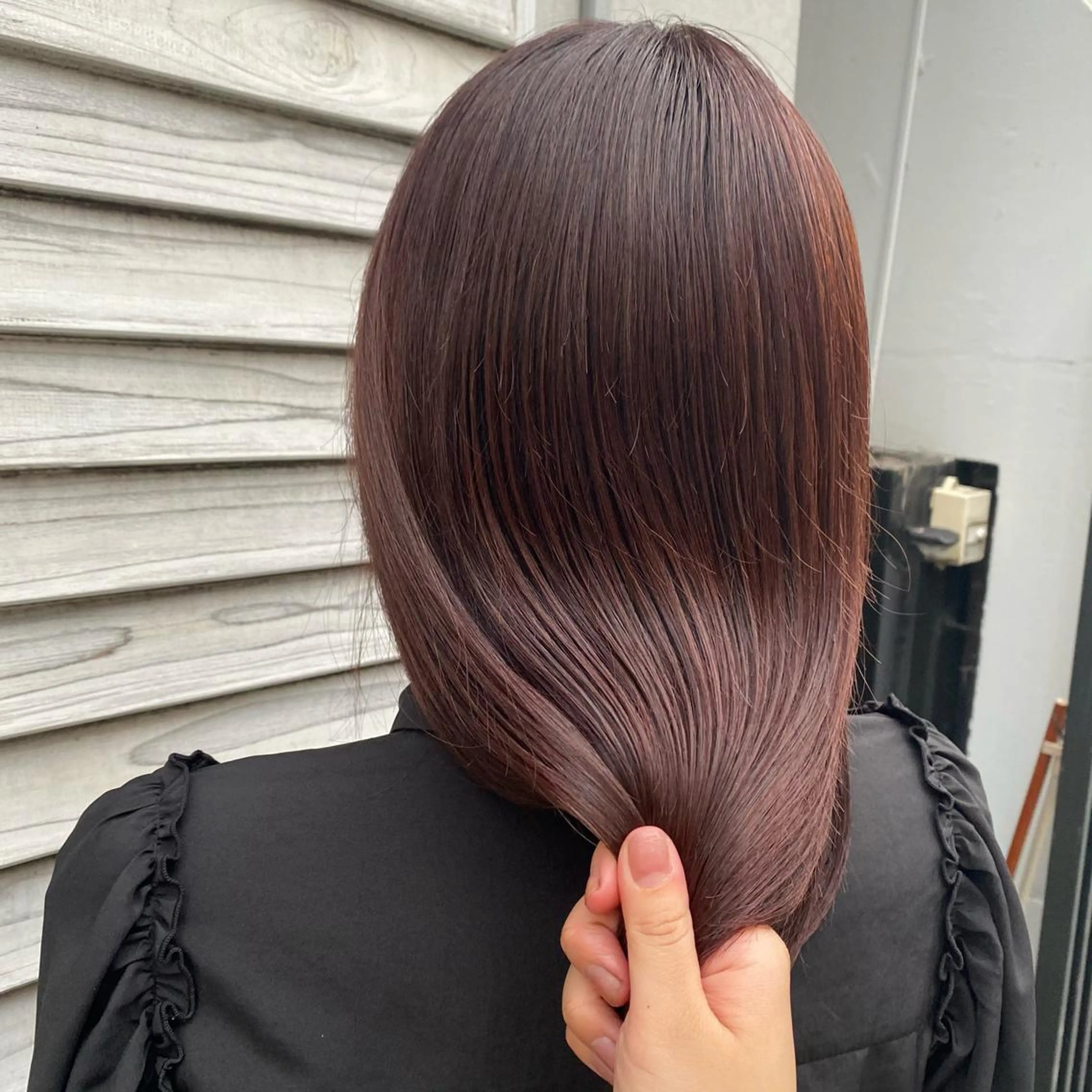 ミディアム カラー 🪭risa 暖色/レイヤー🪭のヘアスタイル