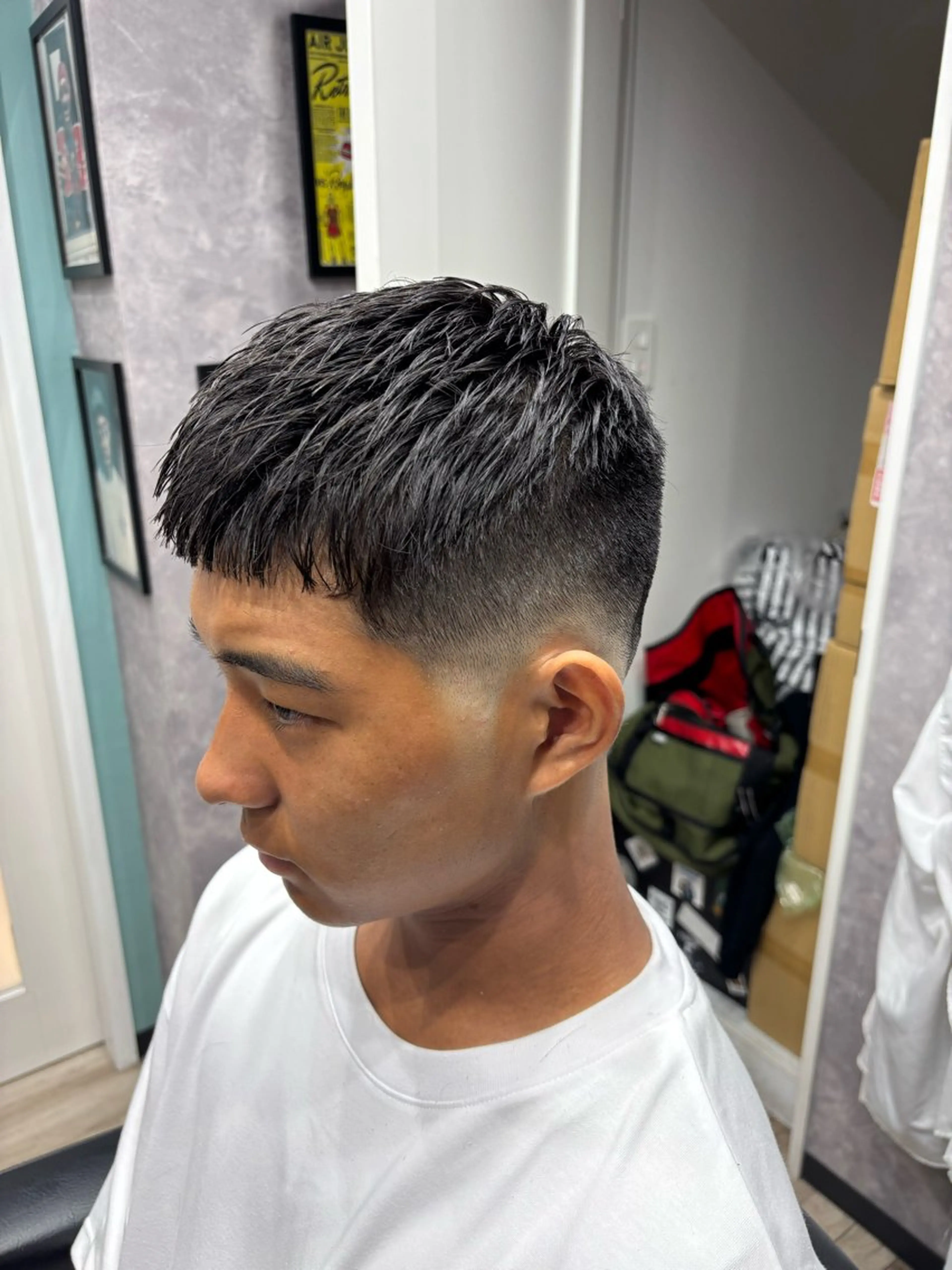 メンズ 上野床屋 メンズ吾妻駿のヘアスタイル