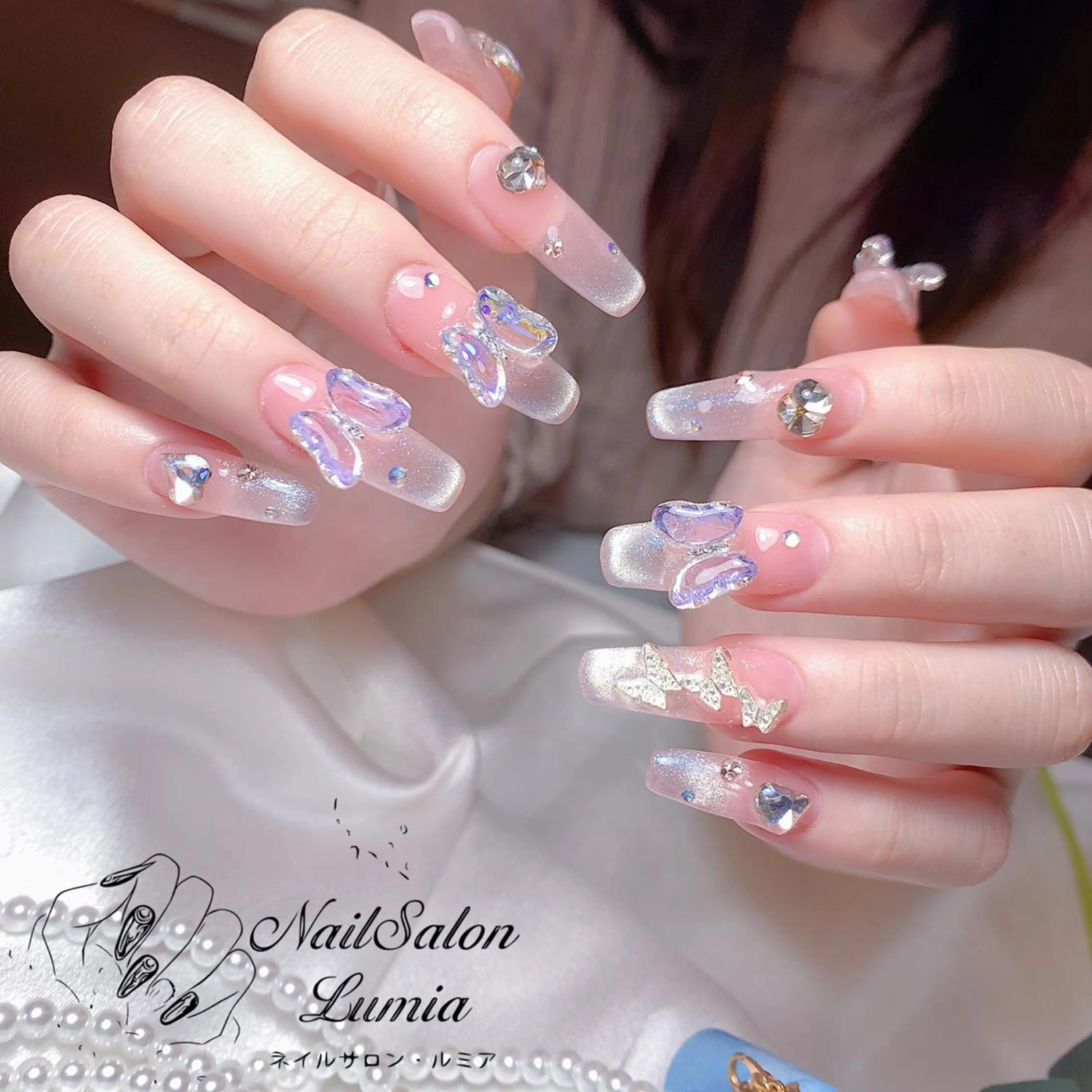 ネイル ハンドネイル ネイルサロン ルミア Lumia 店長のネイルデザイン