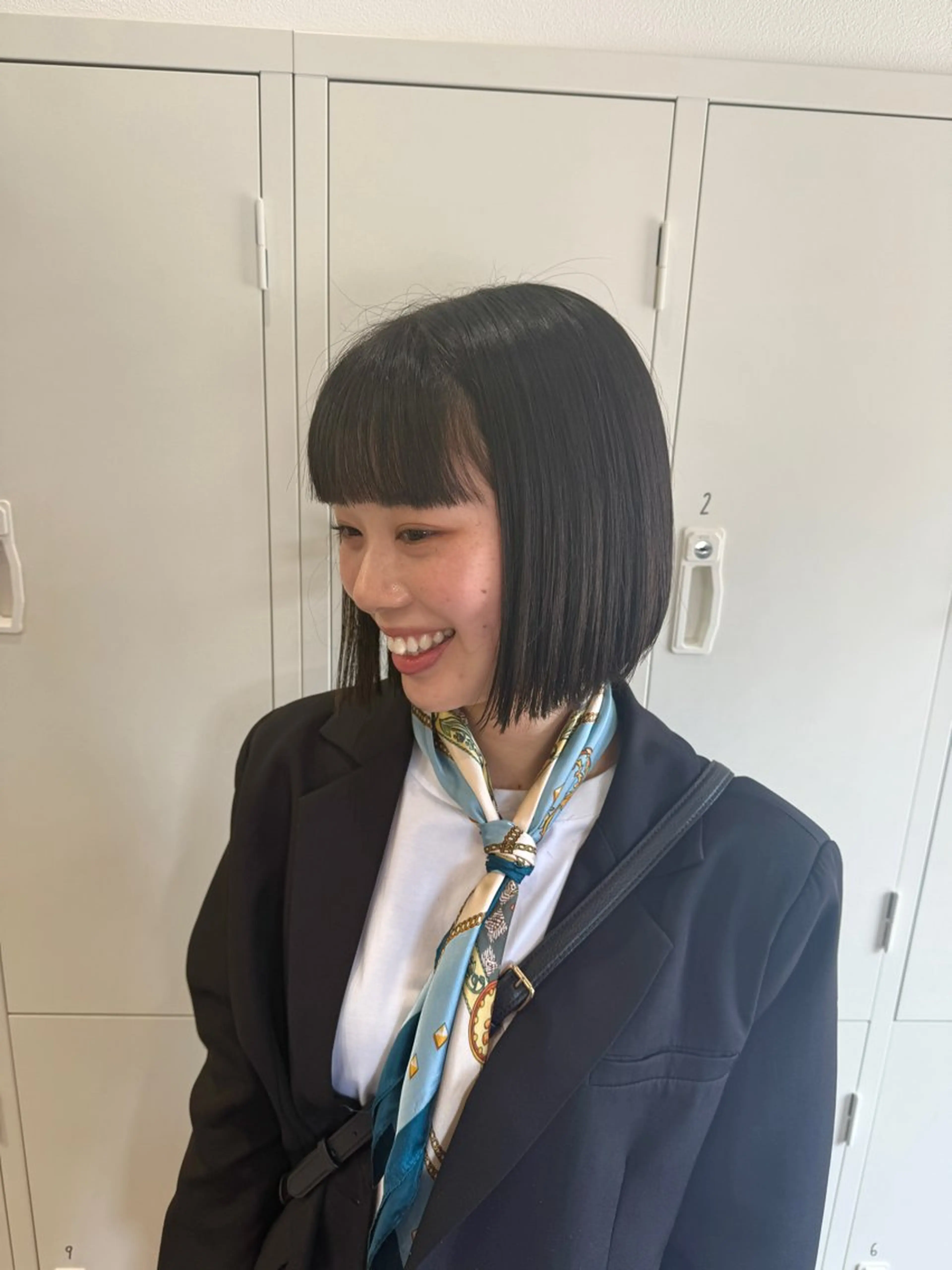 ショート カット オリーブ🫒レイヤー /平尾/りの‎🤍のヘアスタイル