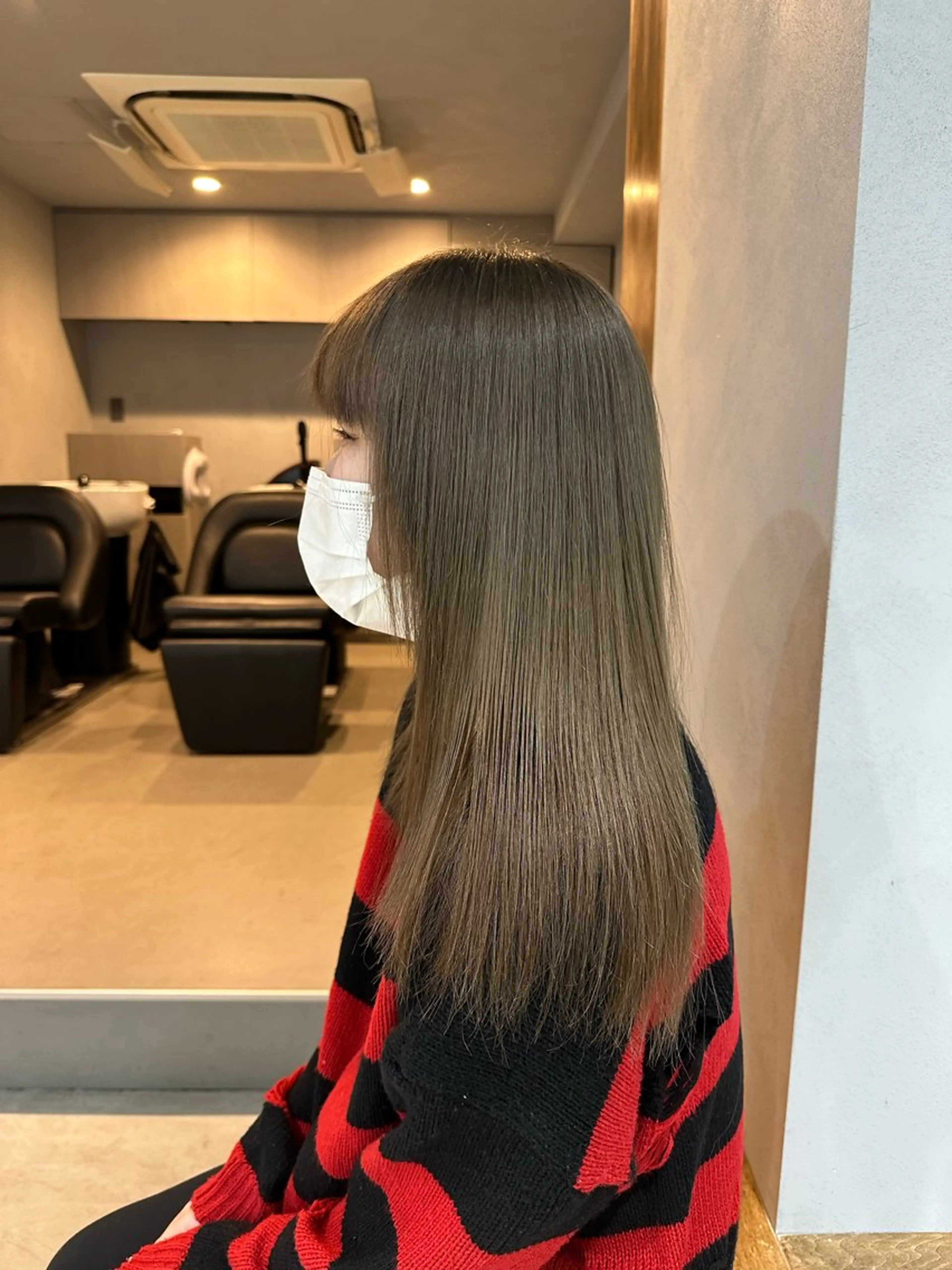 ロング カラー ブリーチ ハイトーンカラー ショートカット/ レイヤー/齋藤大貴のヘアスタイル