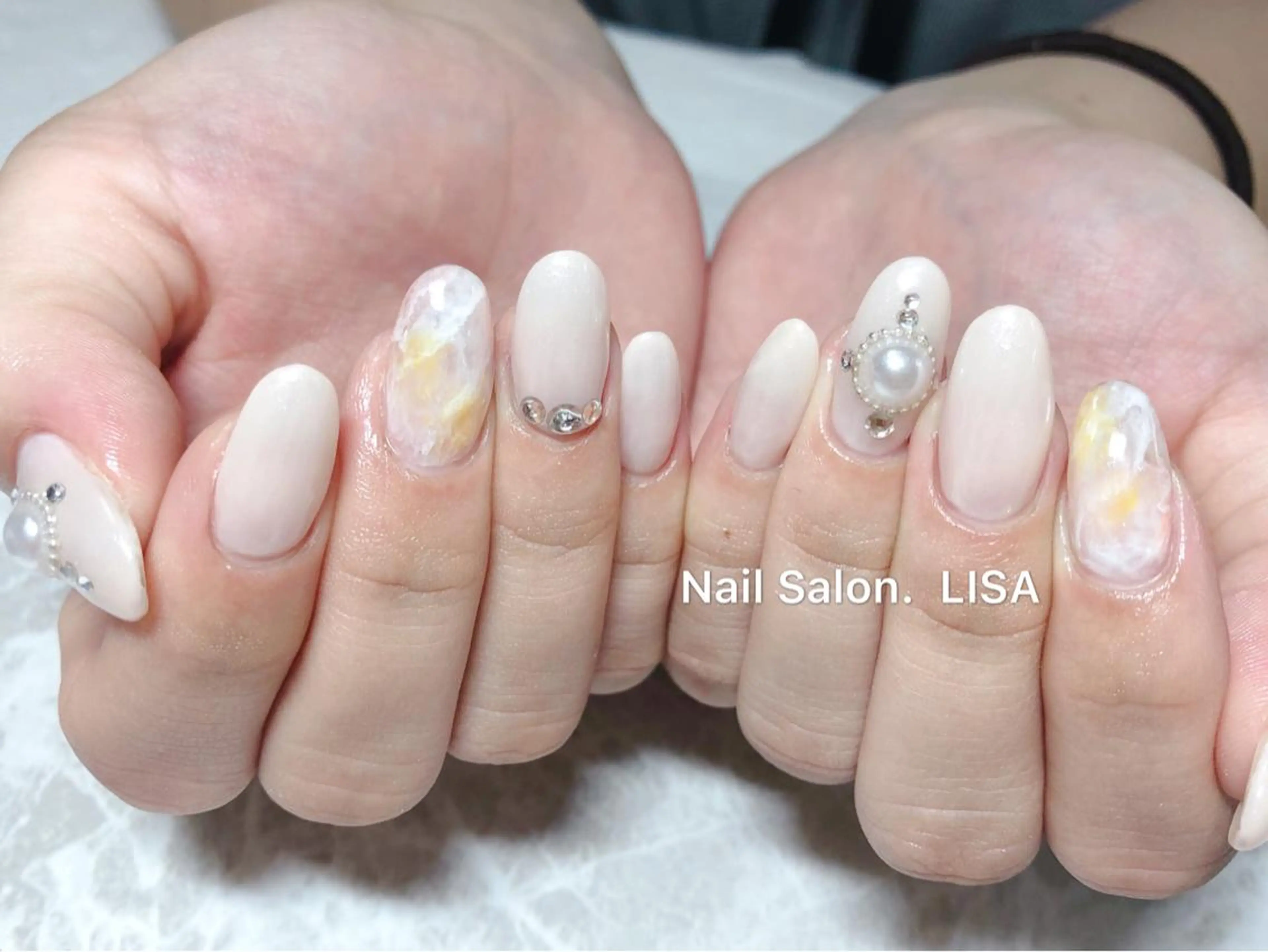 ネイル スカルプネイル 🎀 RI🎀のネイルデザイン