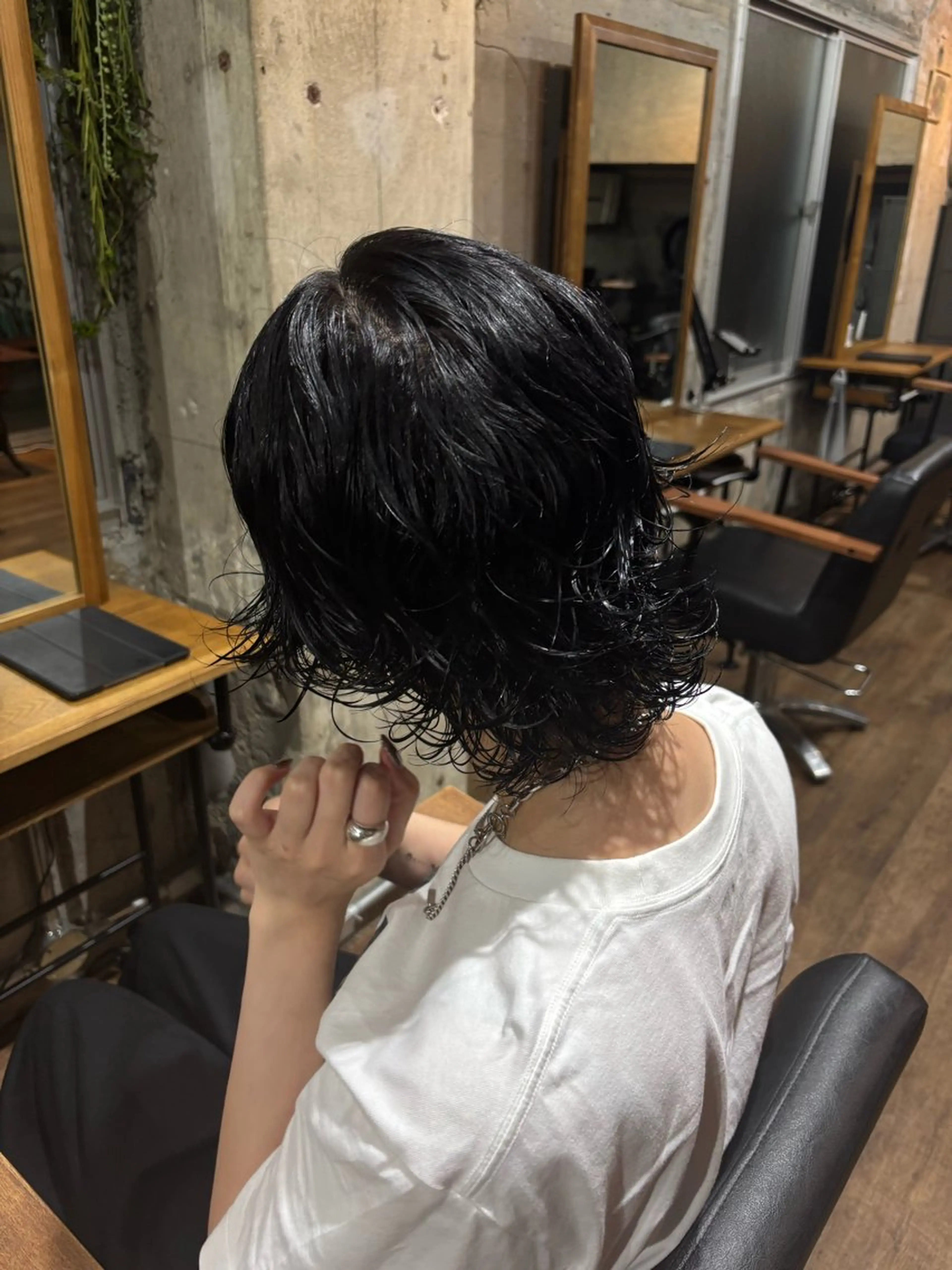 ショート カラー カット ヘアカラー トリートメント 透明感カラー/パーマ /烏丸御池/寿々乃のヘアスタイル