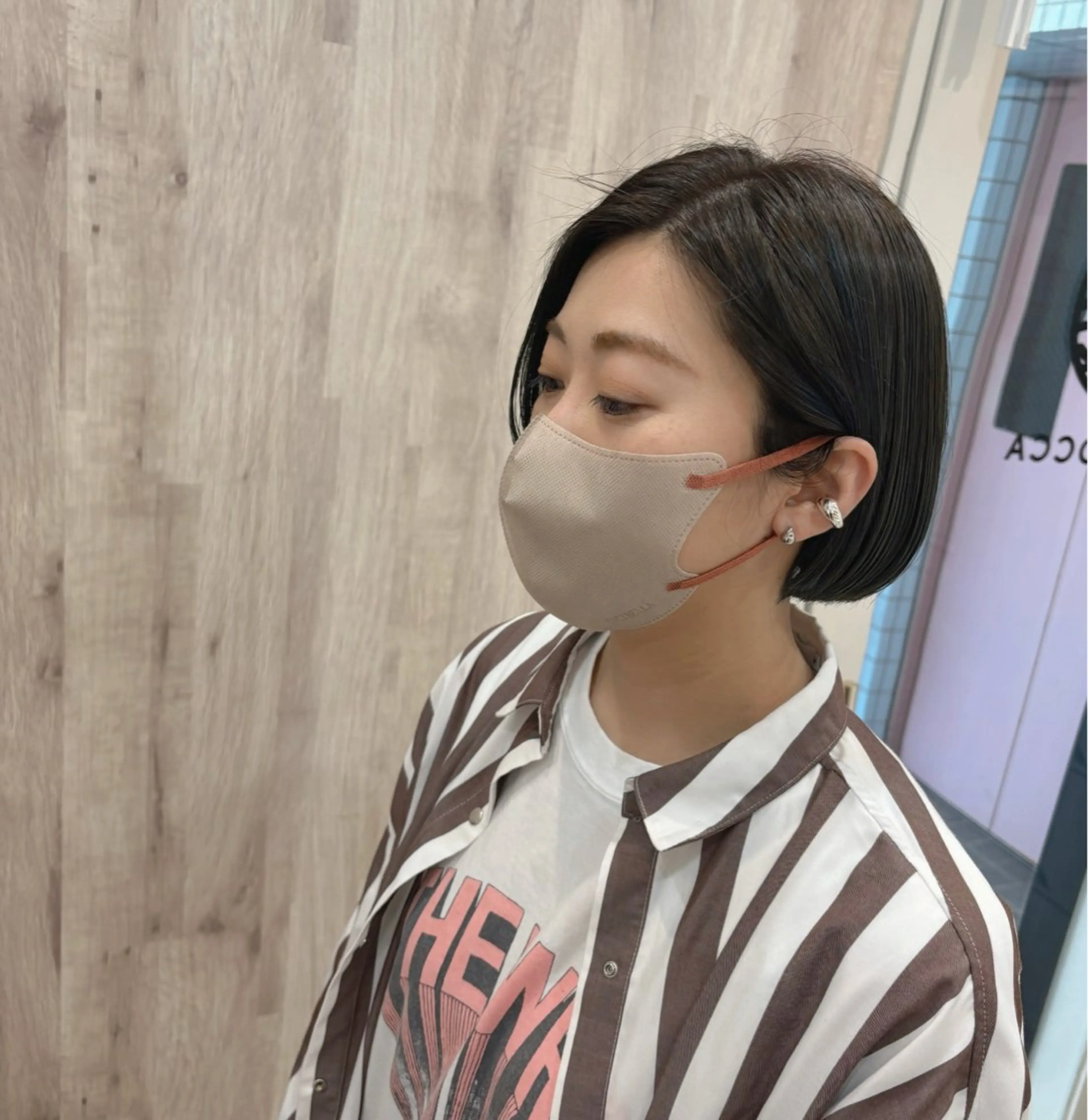 ショート 竹村 恵功代のヘアスタイル