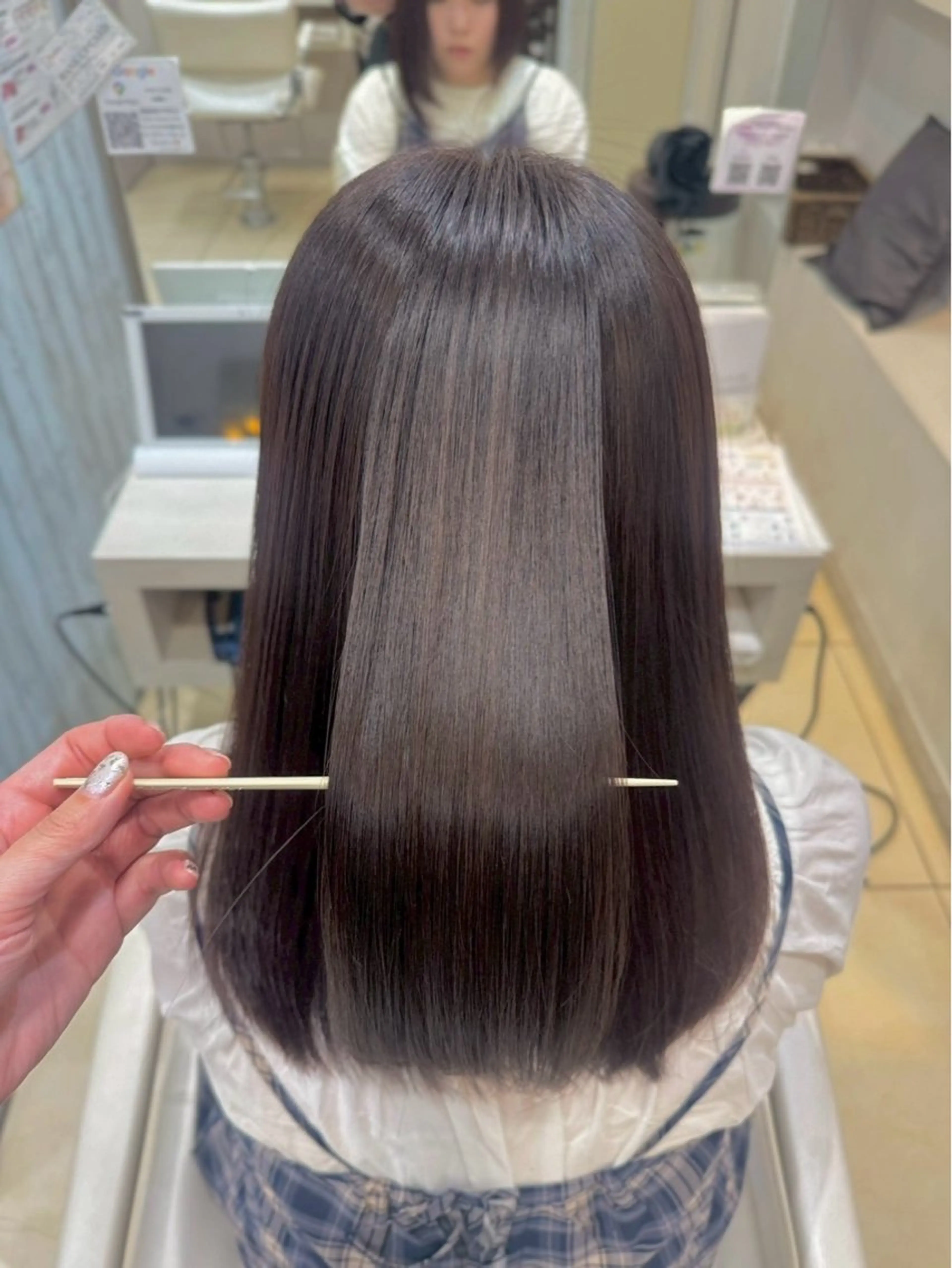 カラー ヘアカラー トリートメント [髪質改善カラー] 光^._.^の眉毛・アイブロウイメージ