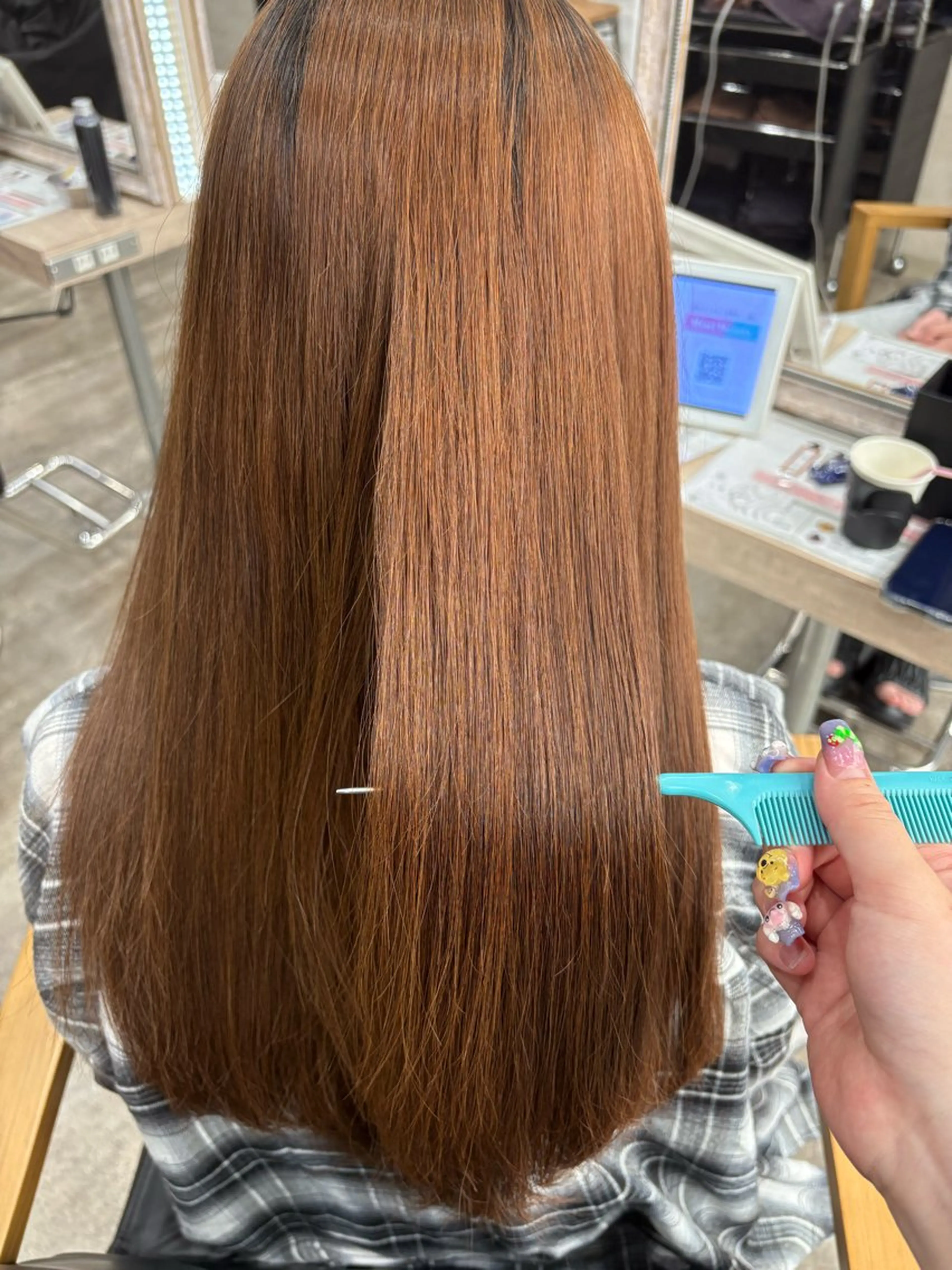 ロング 縮毛矯正 🫧うる艶縮毛矯正 🫧koisoのヘアスタイル