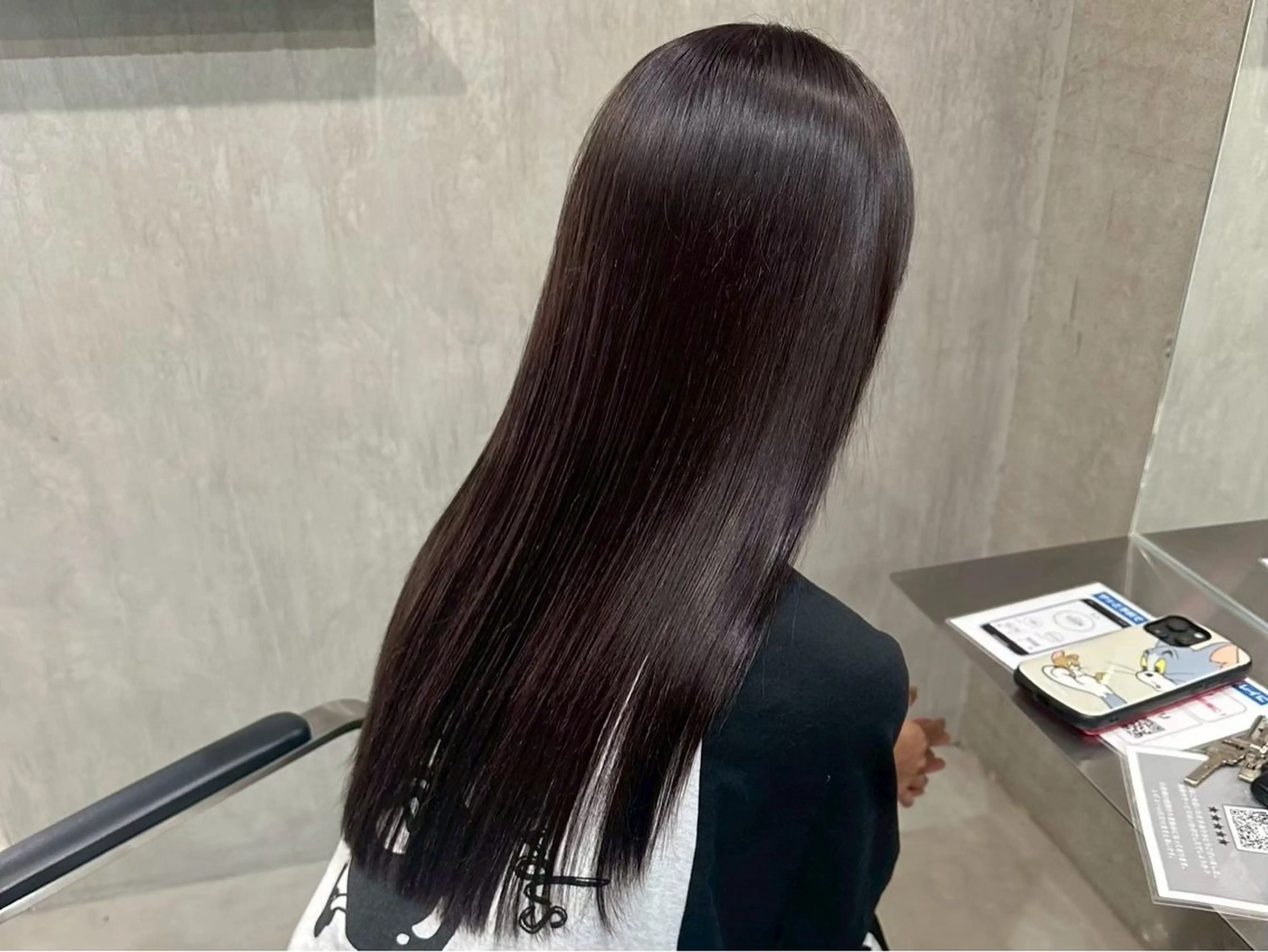 ヘアカラーの写真