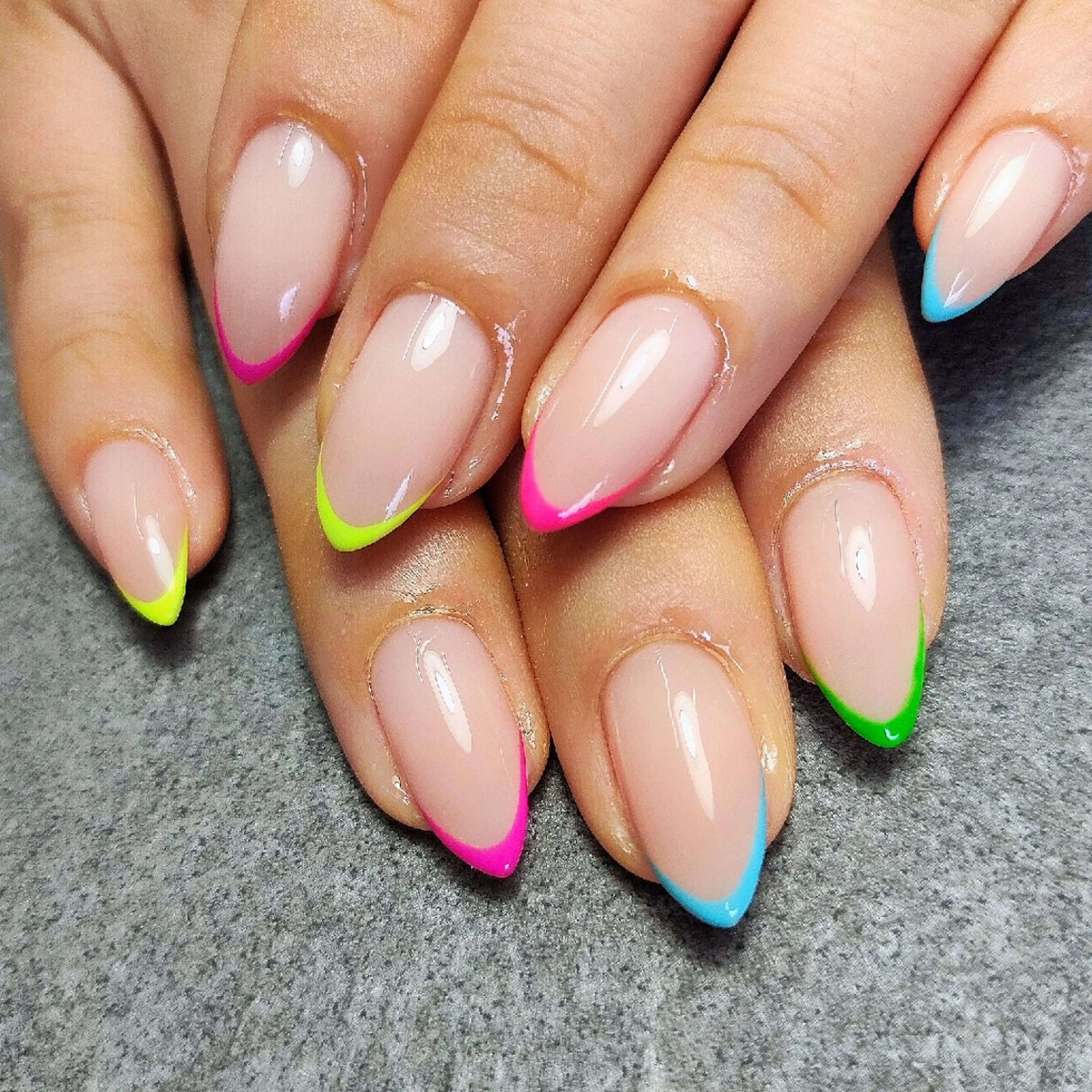 ネイル フレンチネイル 個人サロン saltnailのネイルデザイン