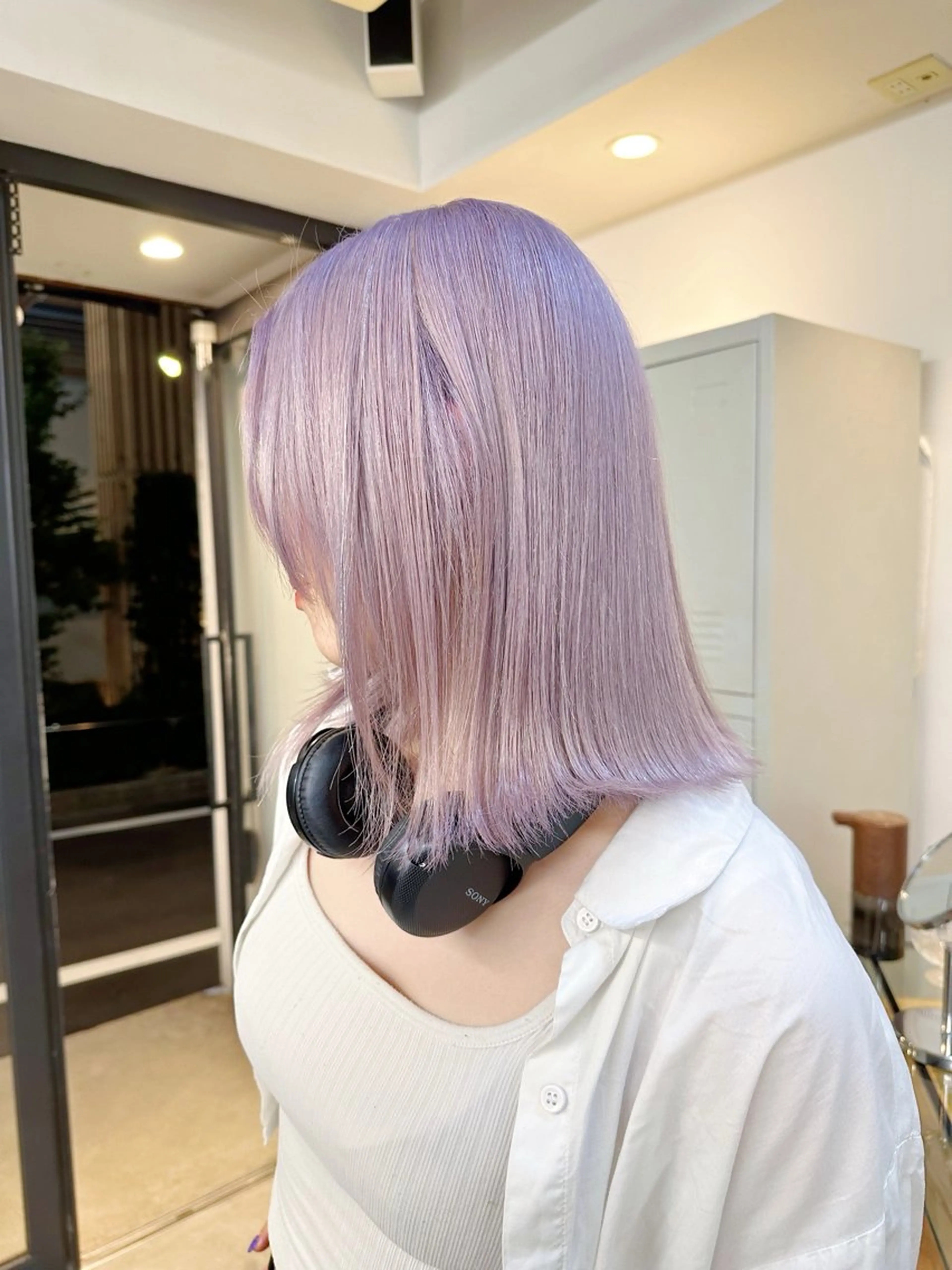 カラー ヘアカラー トリートメント flamme 🫧yumiのヘアスタイル