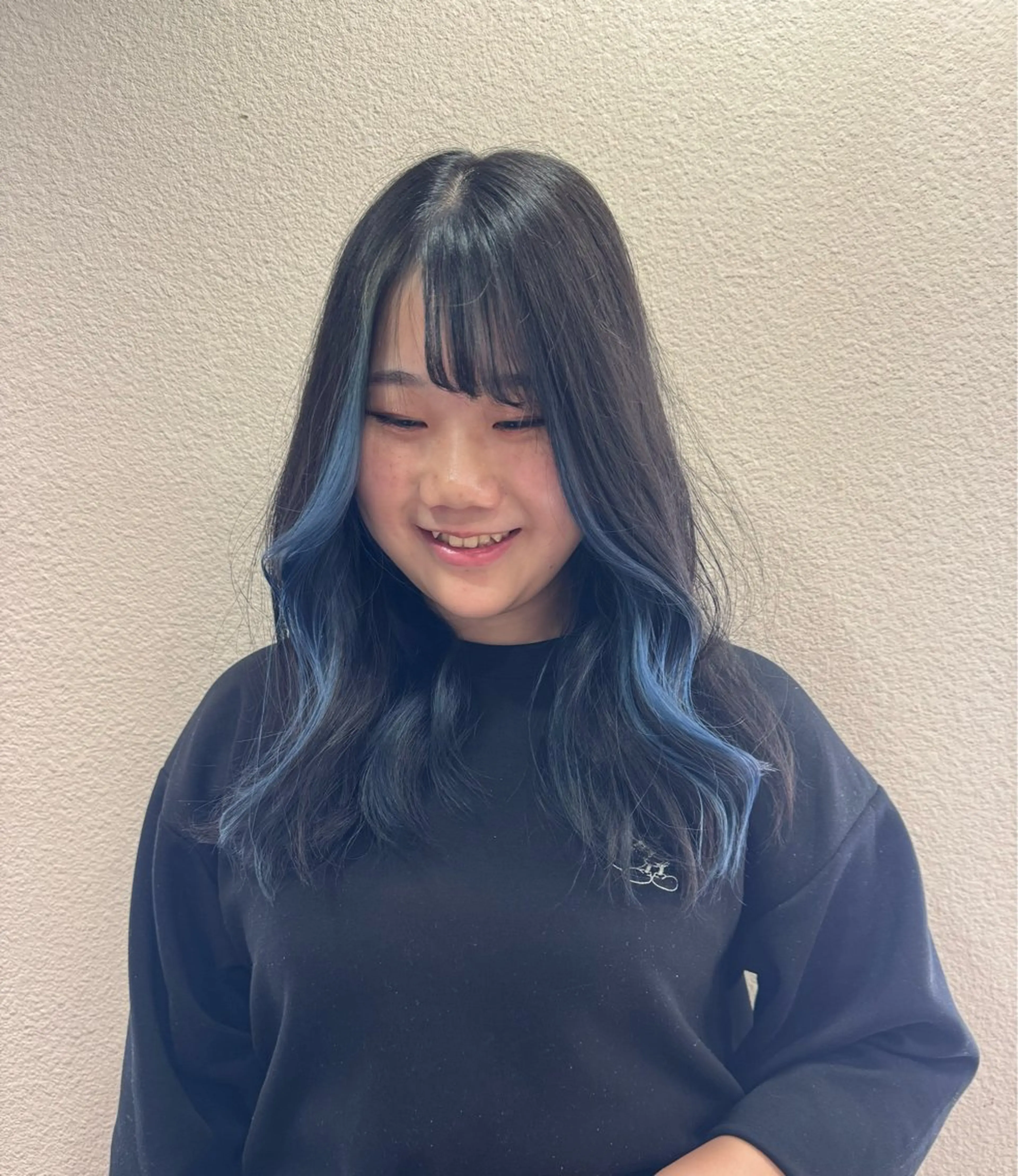 ロング カラー カーリーパーマ/ 透明ｶﾗｰ/MIKUのヘアスタイル