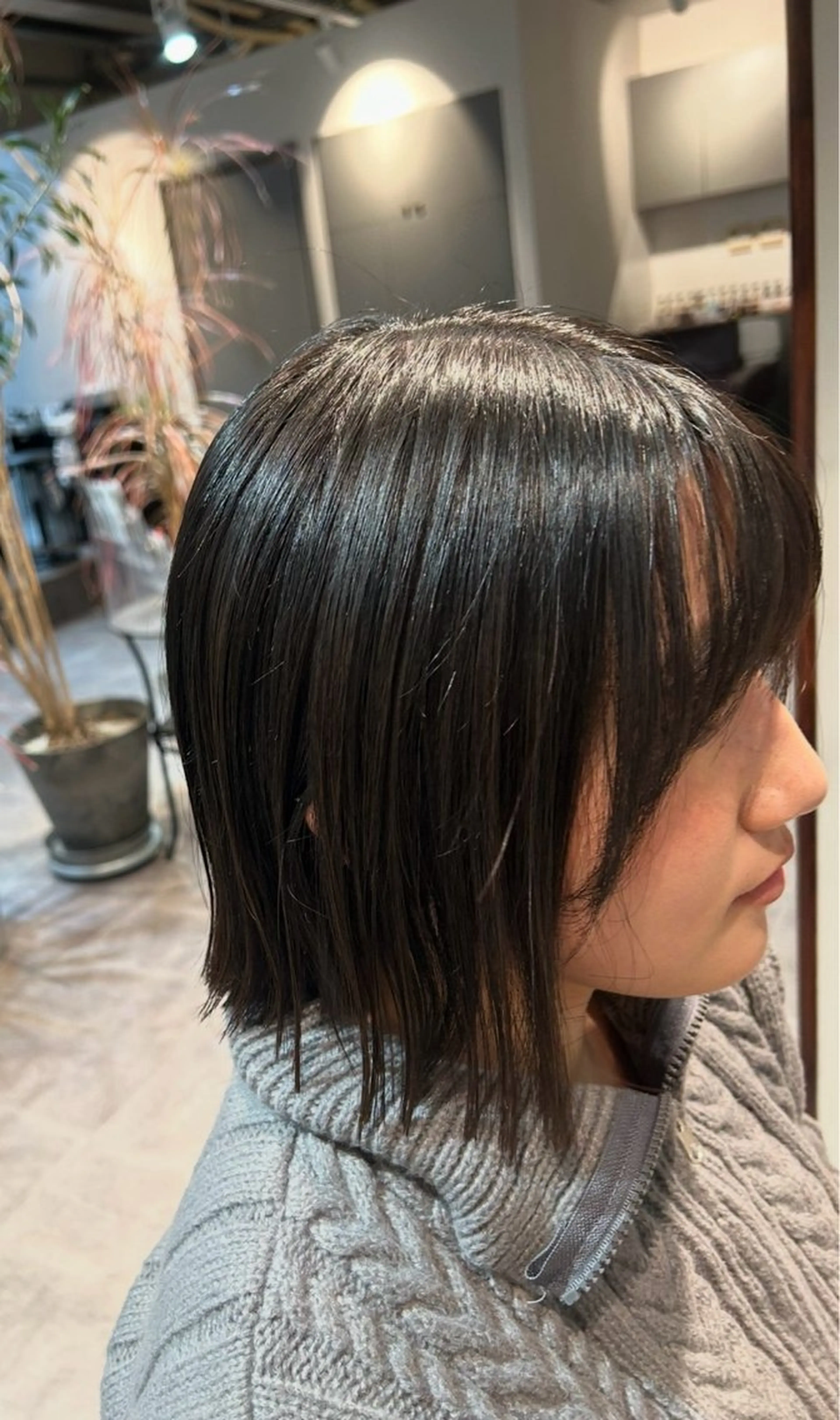 ミディアム 坂井 唯人のヘアスタイル