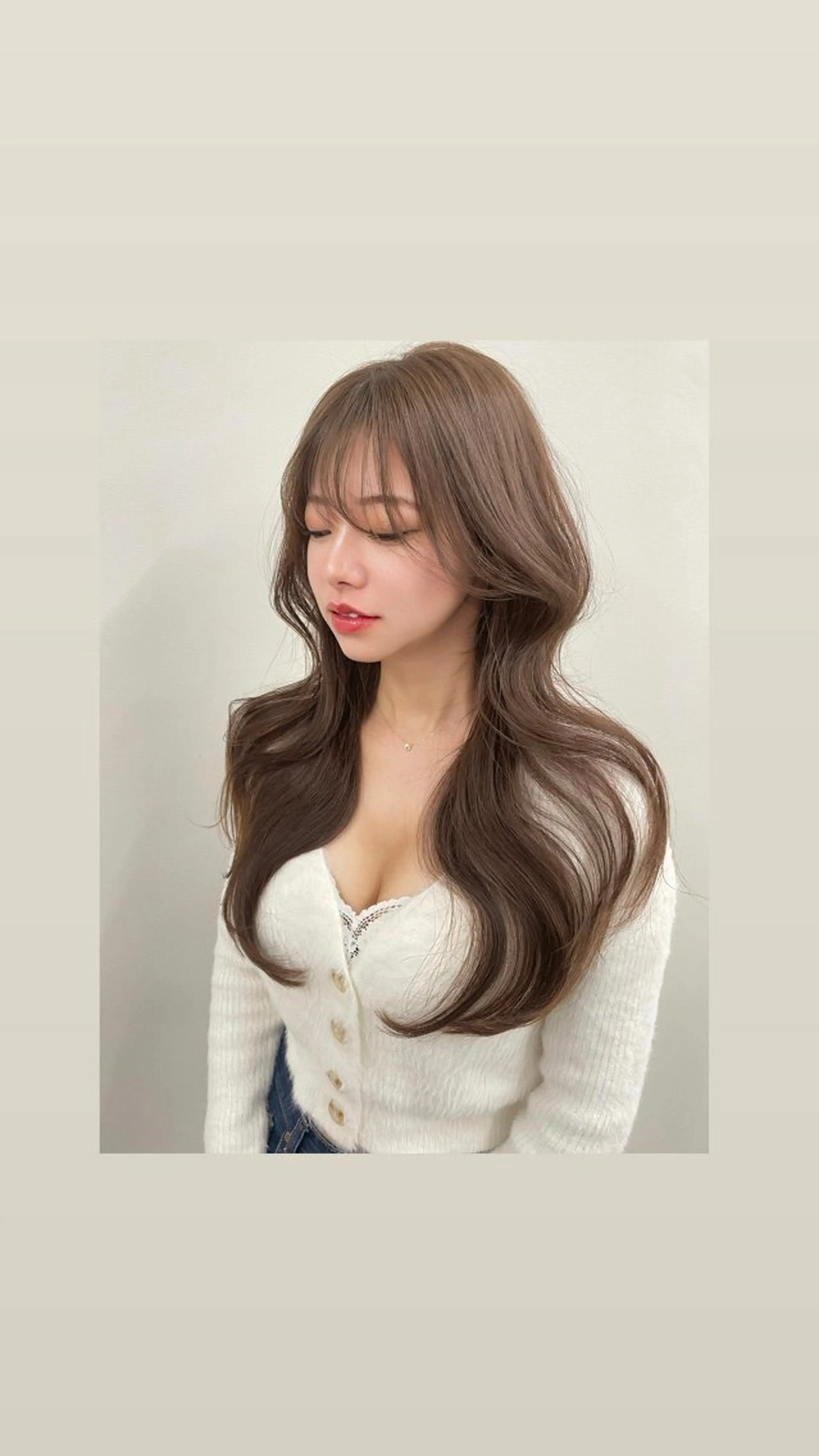 ロング カラー HIKARU副店長/ ✨️髪質改善のヘアスタイル