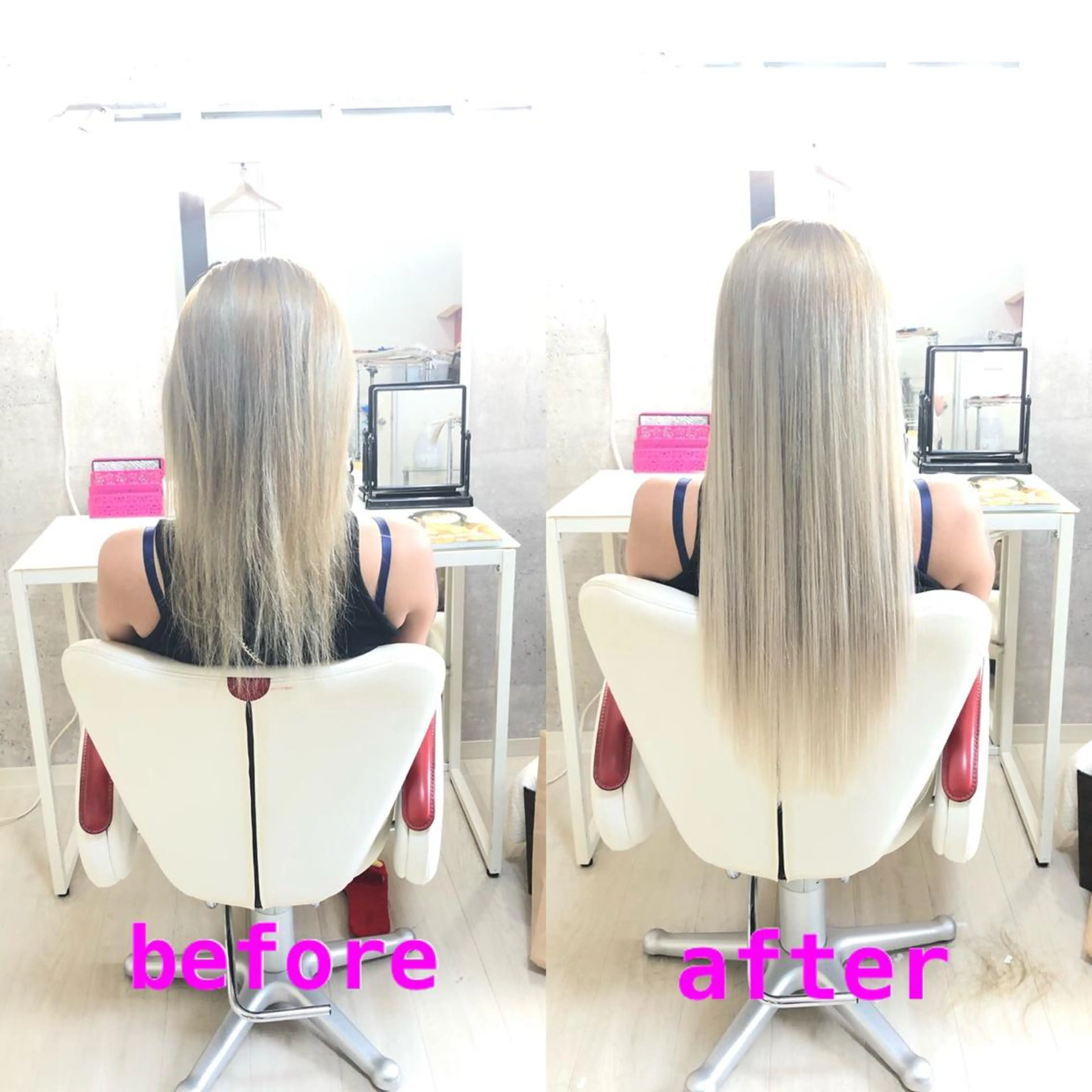 ロング エクステ 🌸ドレスアップ 心斎橋店🌸のヘアスタイル