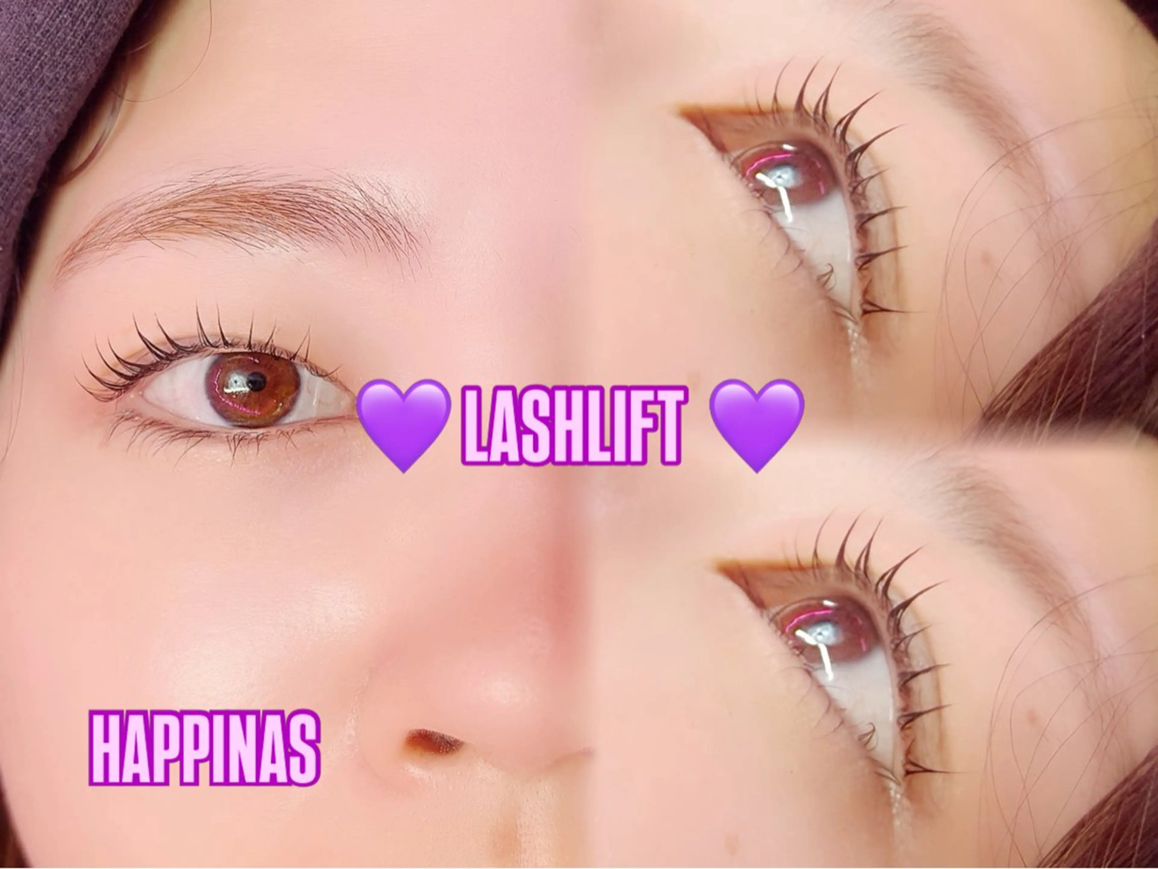 マツエク・マツパ 一重×まつ毛パーマ マツパ HAPPINAS COCONA🥥のマツエク・マツパデザイン