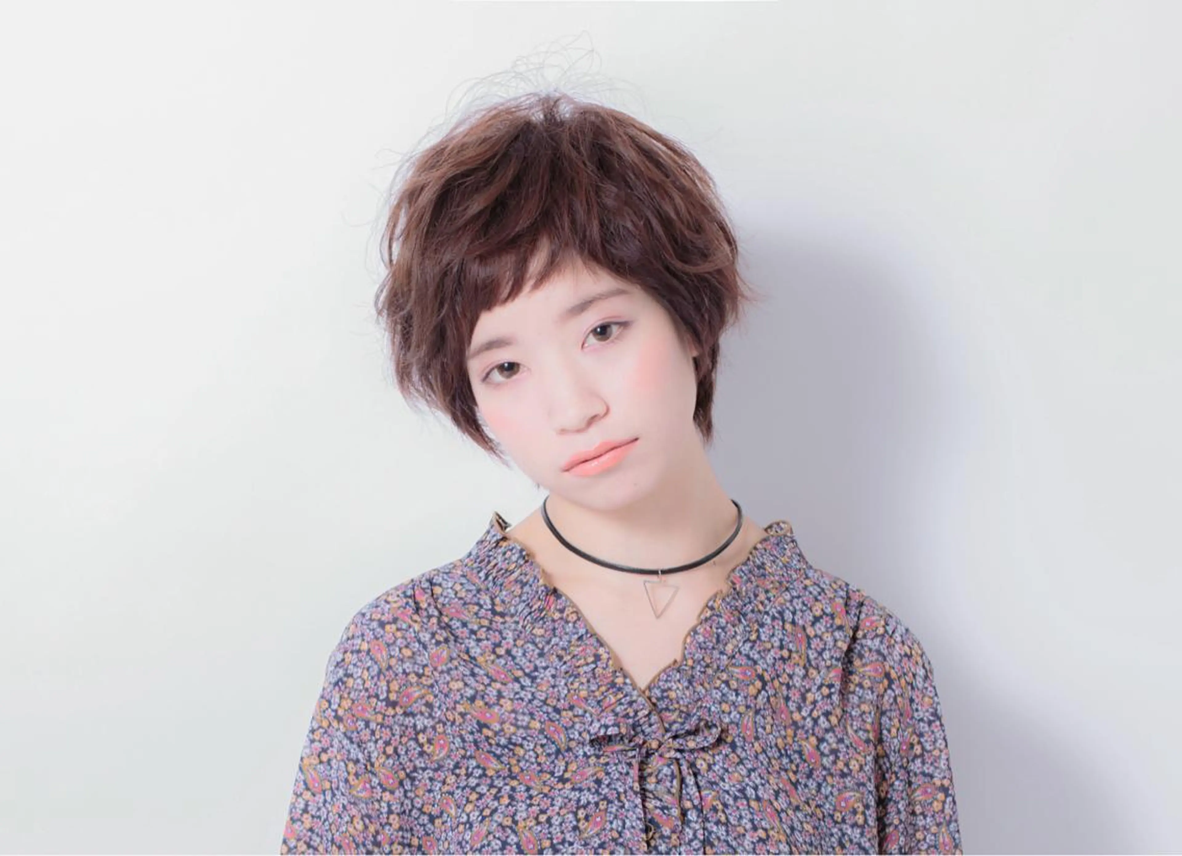 ショート カラー アッシュ ピンクカラー 似合わせカット ショートヘア a.Pecslap/ TERUのその他イメージ