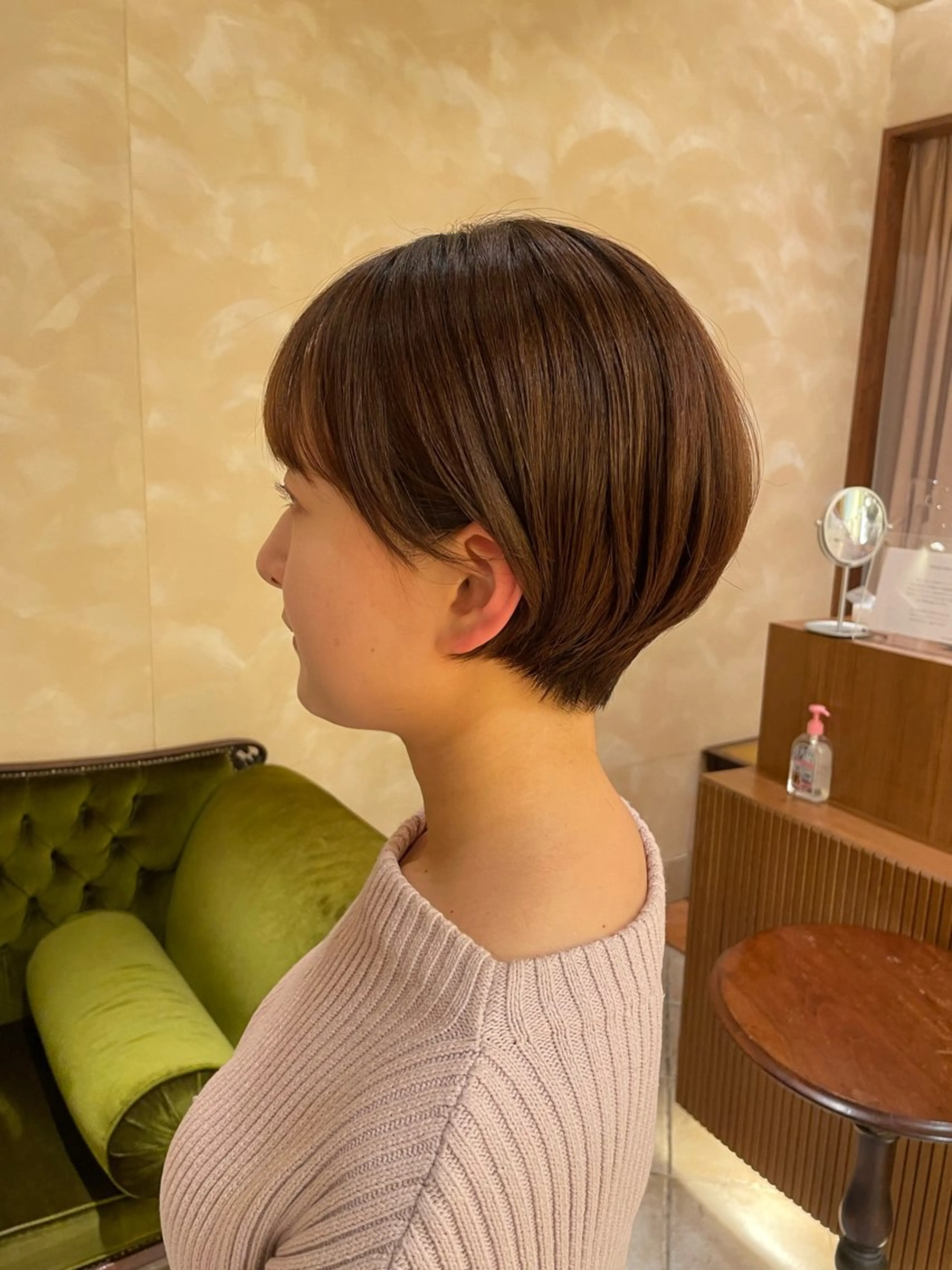 ショート ショートヘア ボブ ホノカのヘアスタイル