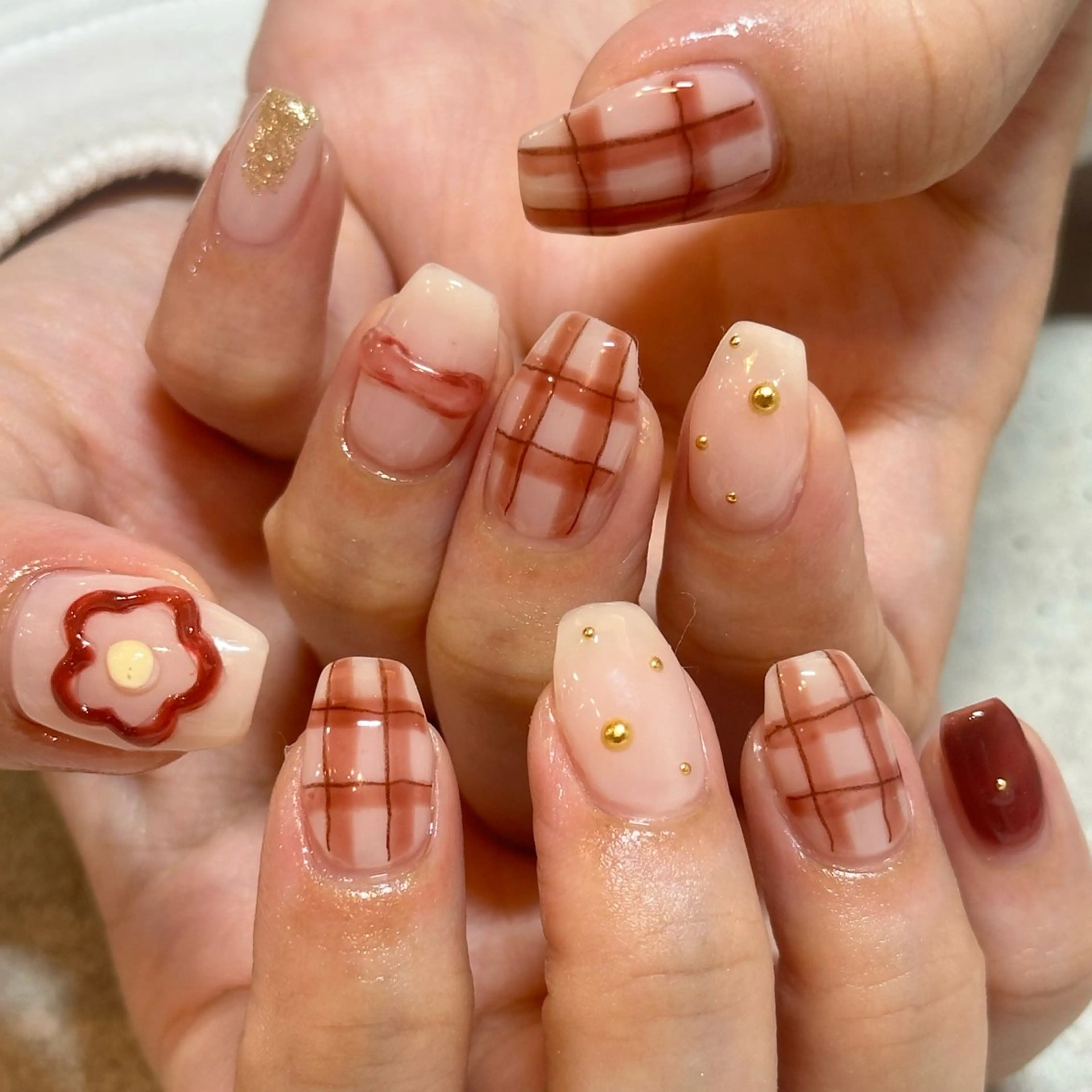 ネイル ひらい さなのネイルデザイン