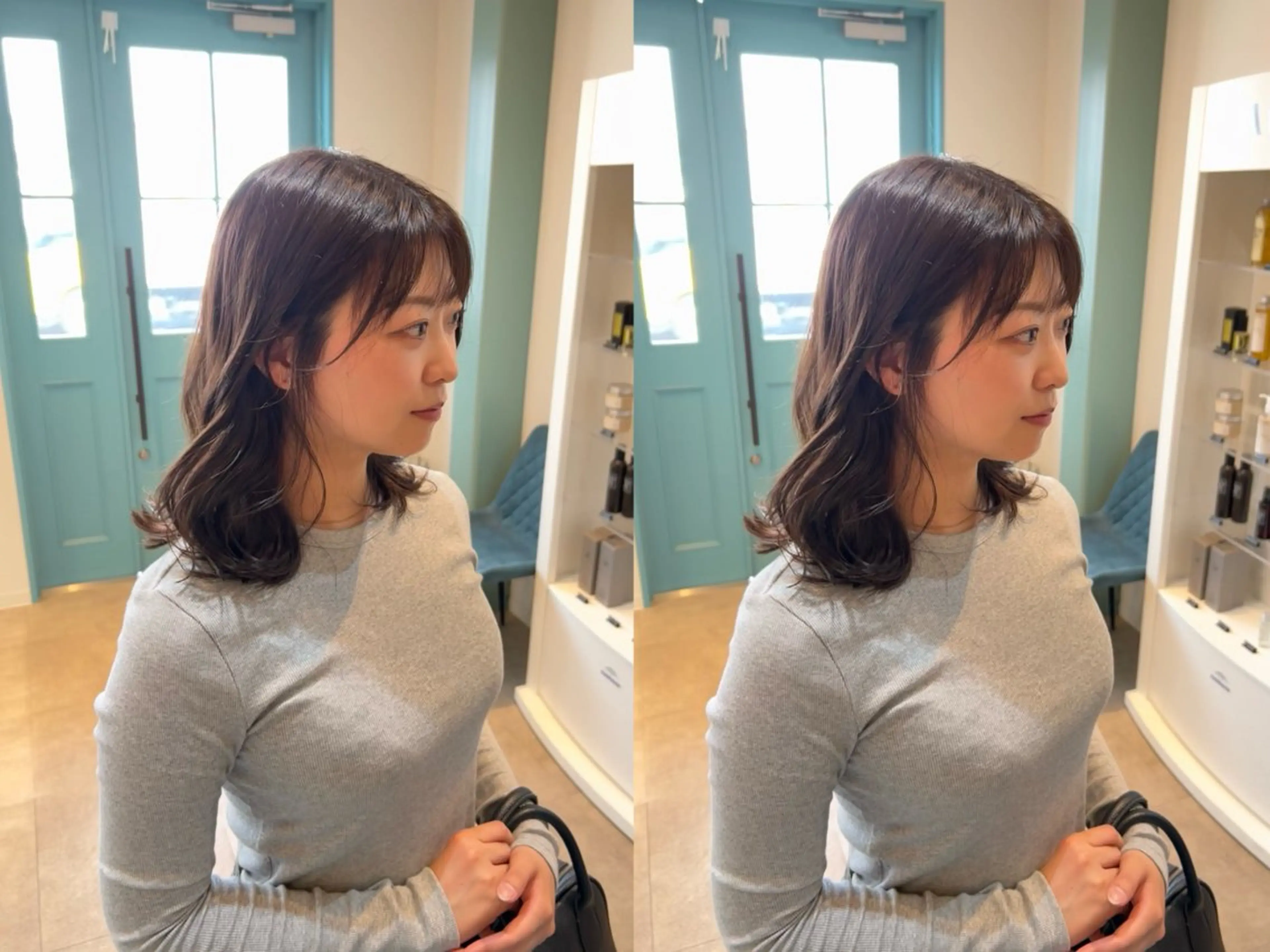 ロング カラー アッシュ 透明感カラー 北花田美容師🍃村尾 光太/むらのヘアスタイル