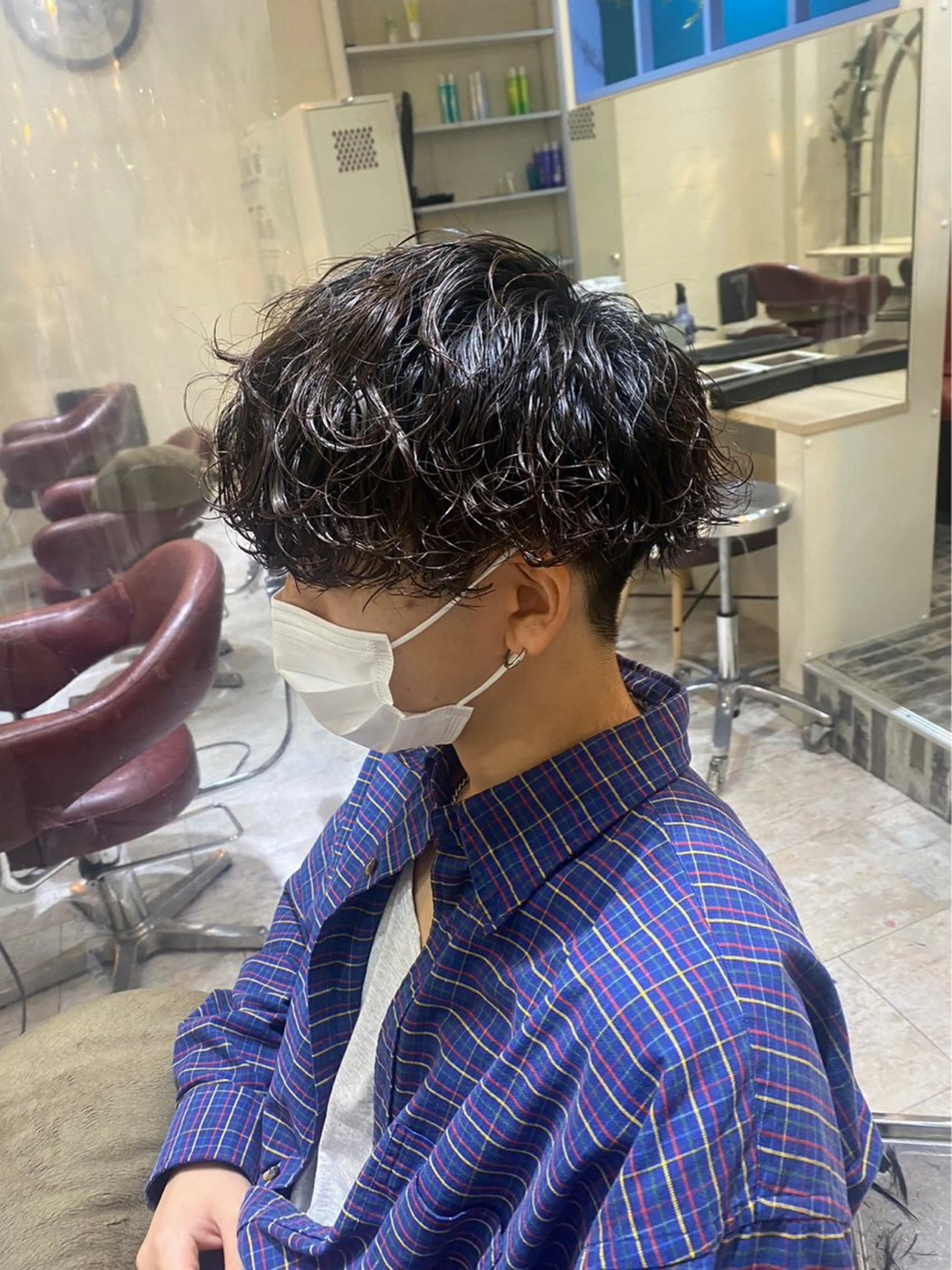 メンズ メンズモデル募集 新井星弥のヘアスタイル