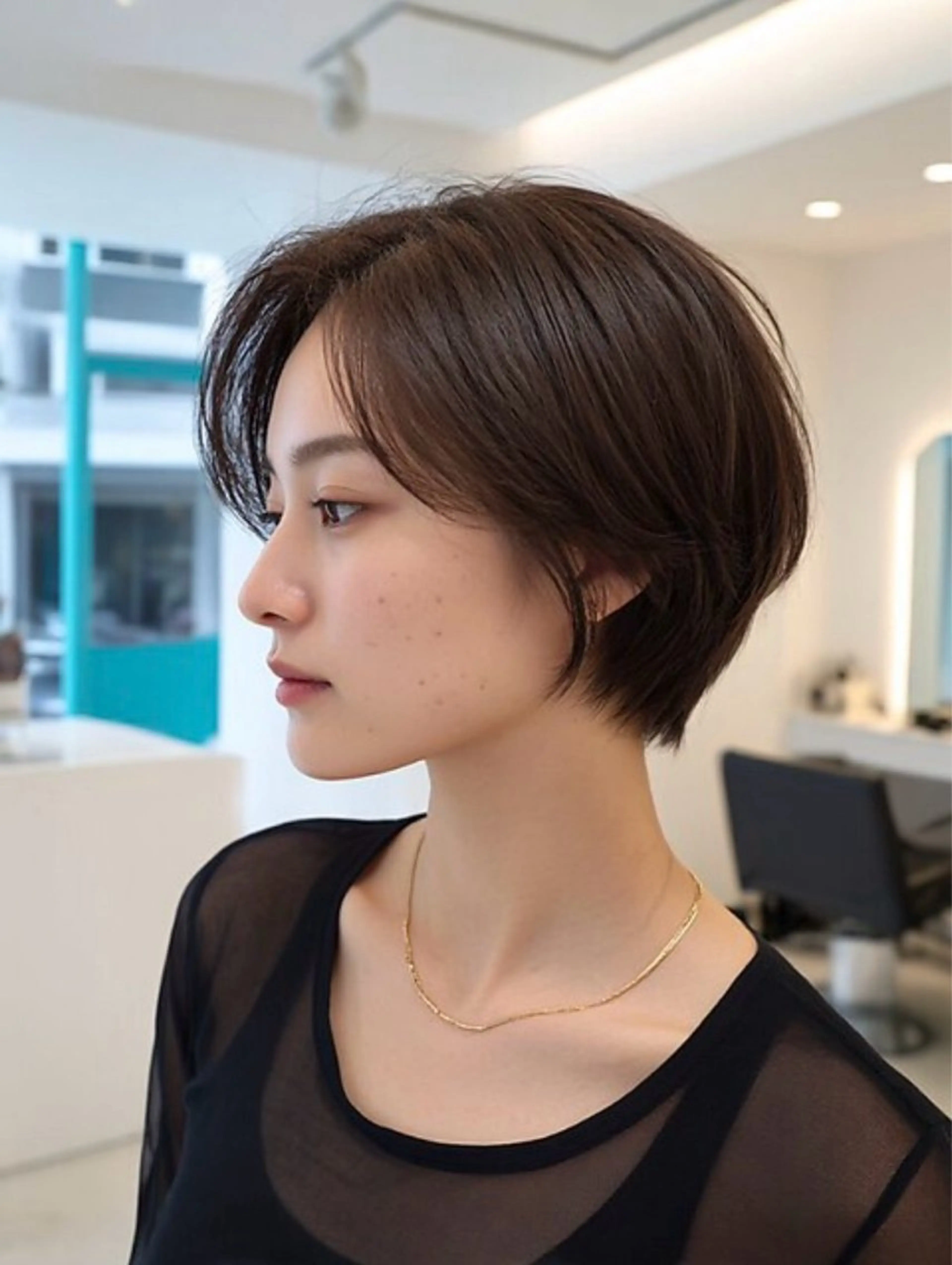 ショート カット CreBiA あきとのヘアスタイル